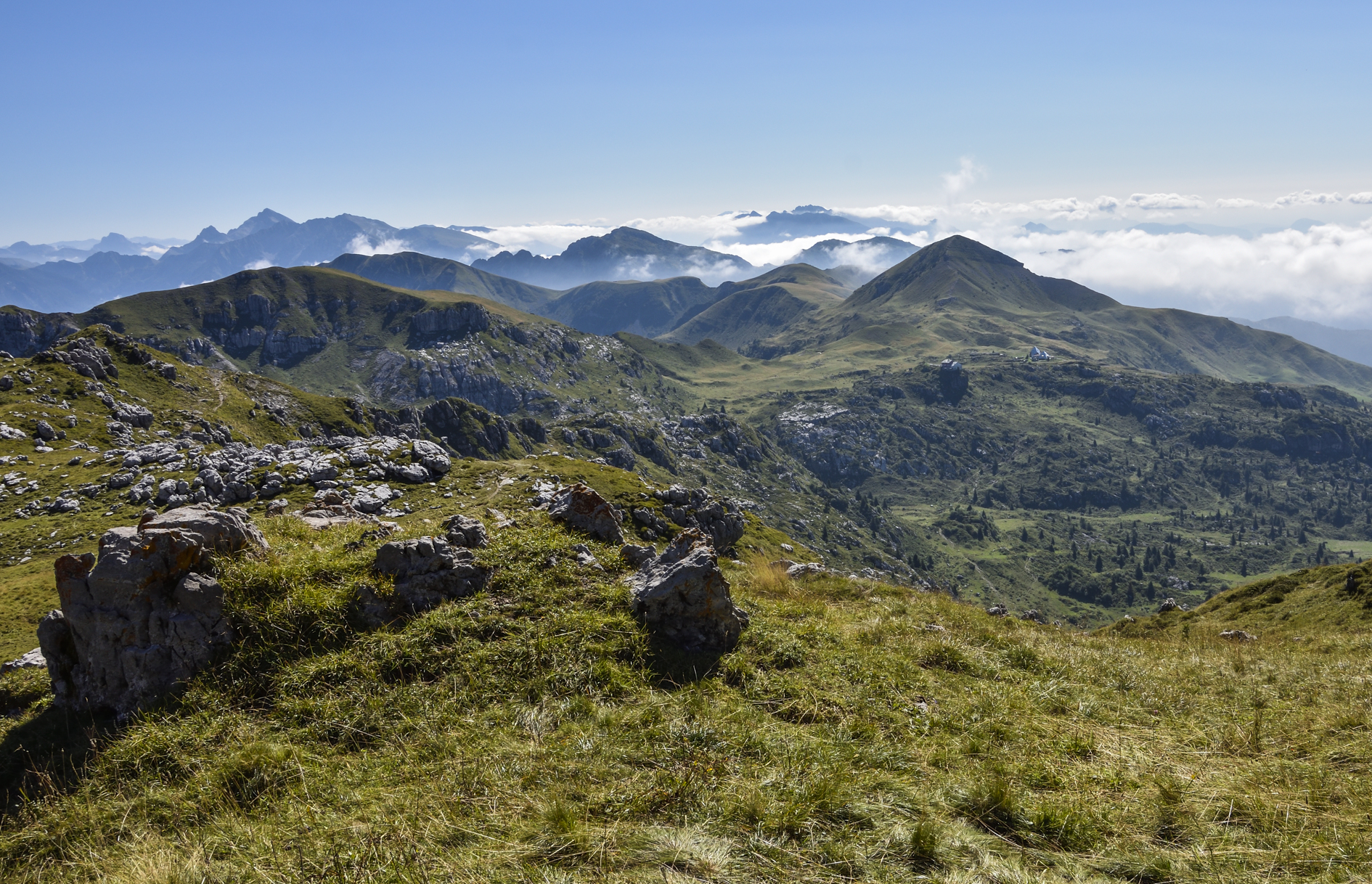in cammino verso lo Zuccone Campelli