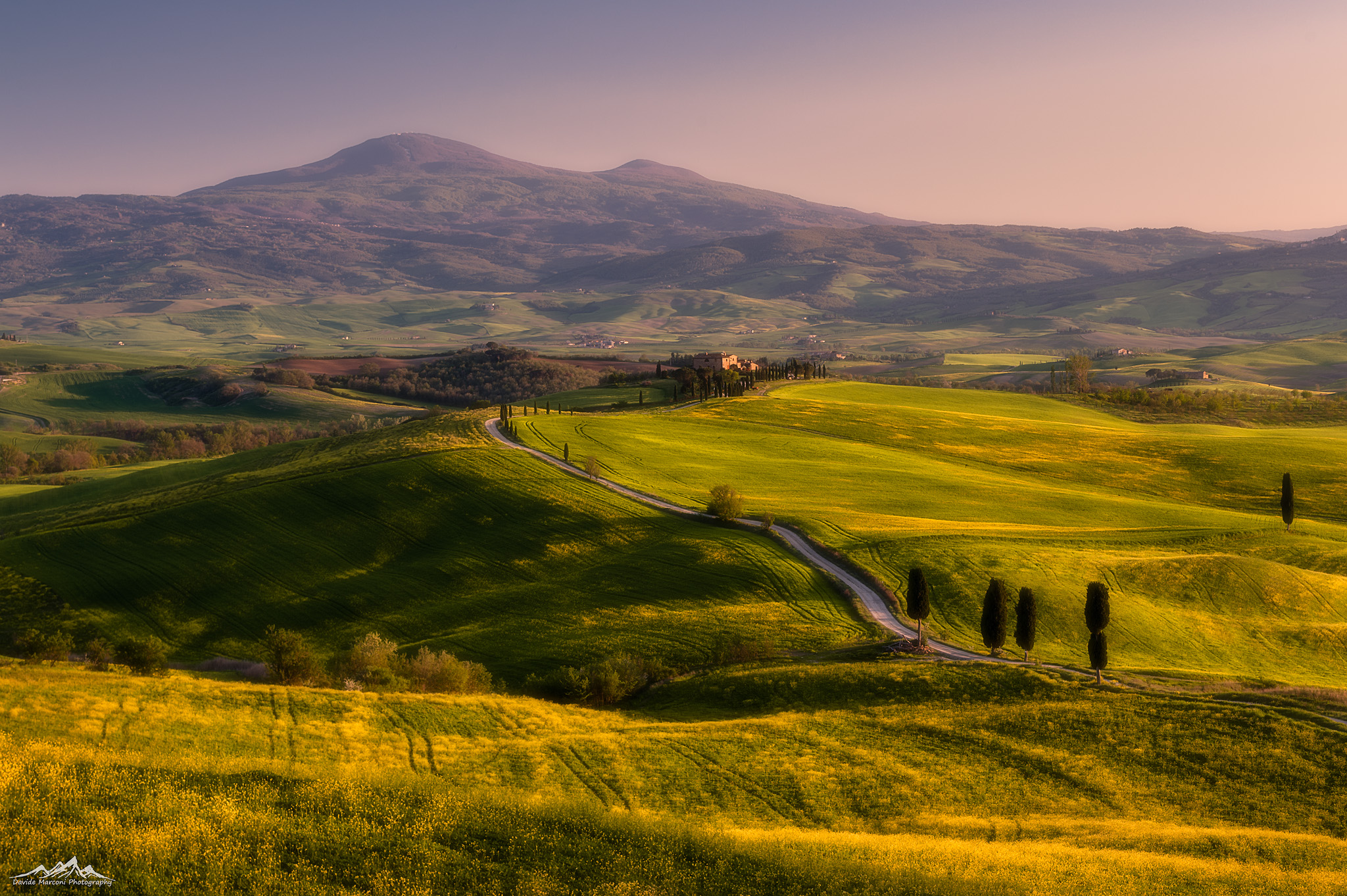 The Val d'orcia
