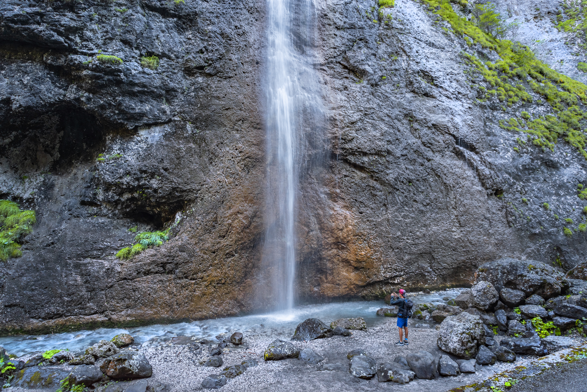 Cascata franzei serrai di Sottoguda BL