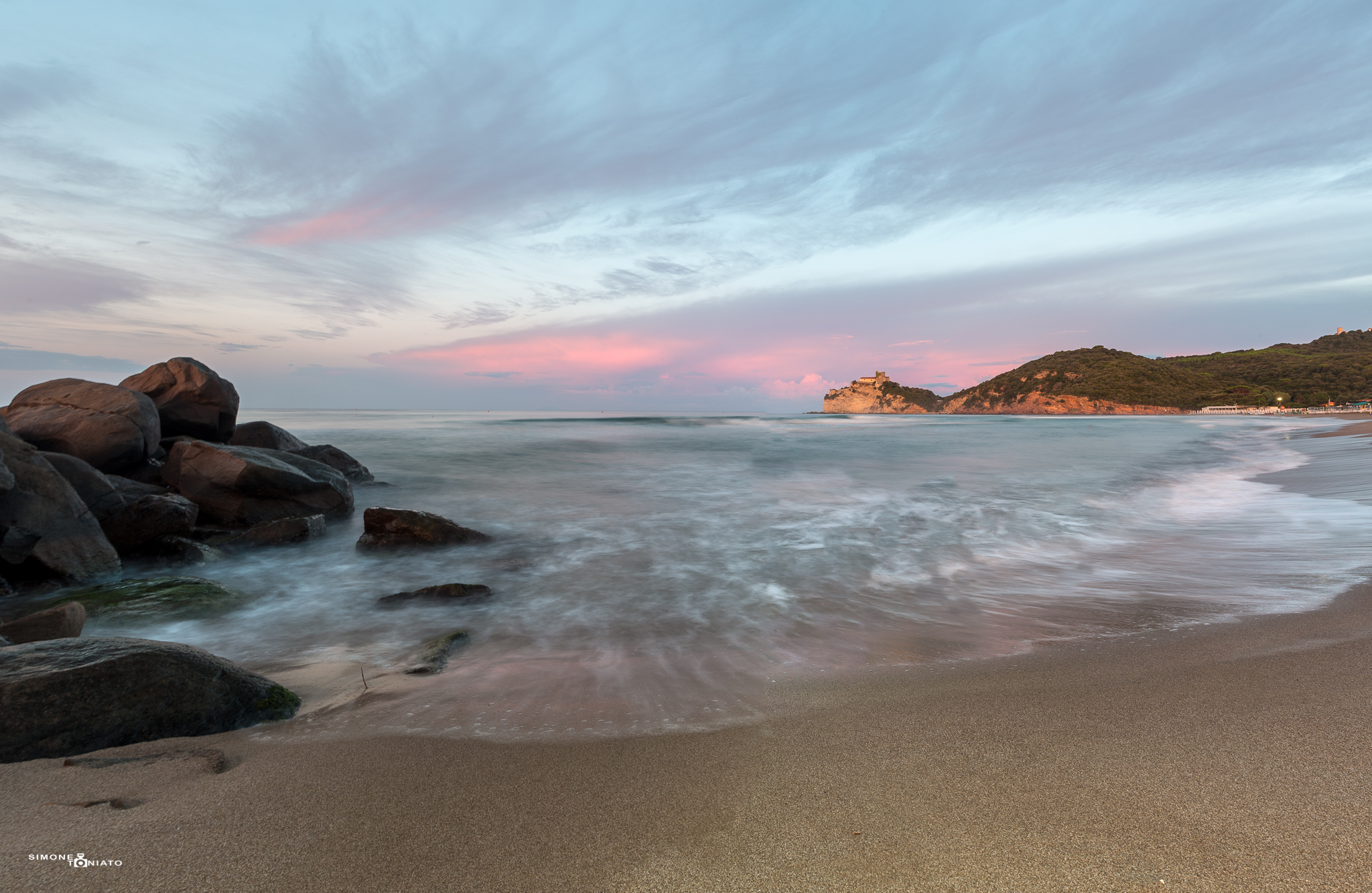 tramonto alle rocchette