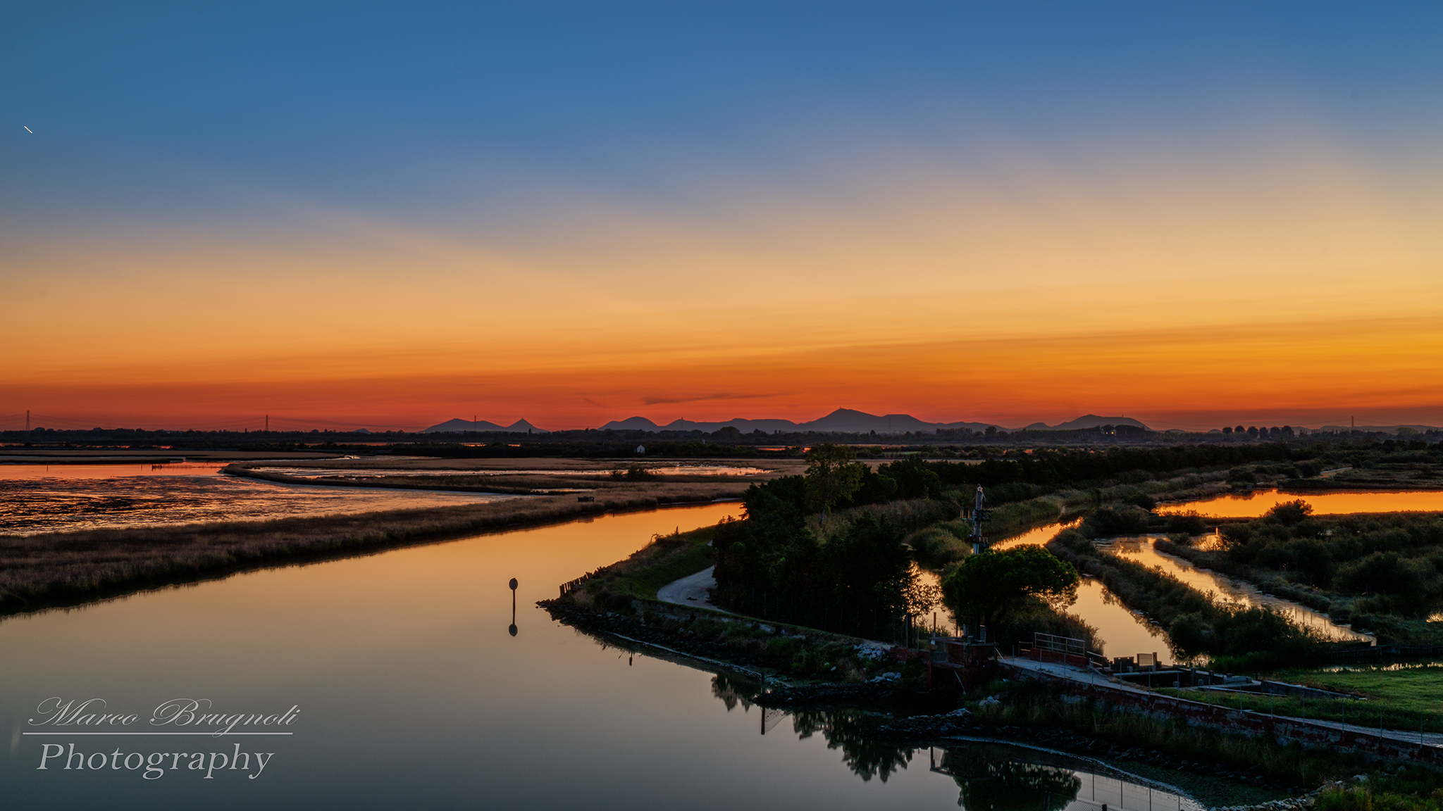 Dalla laguna ....tramonti