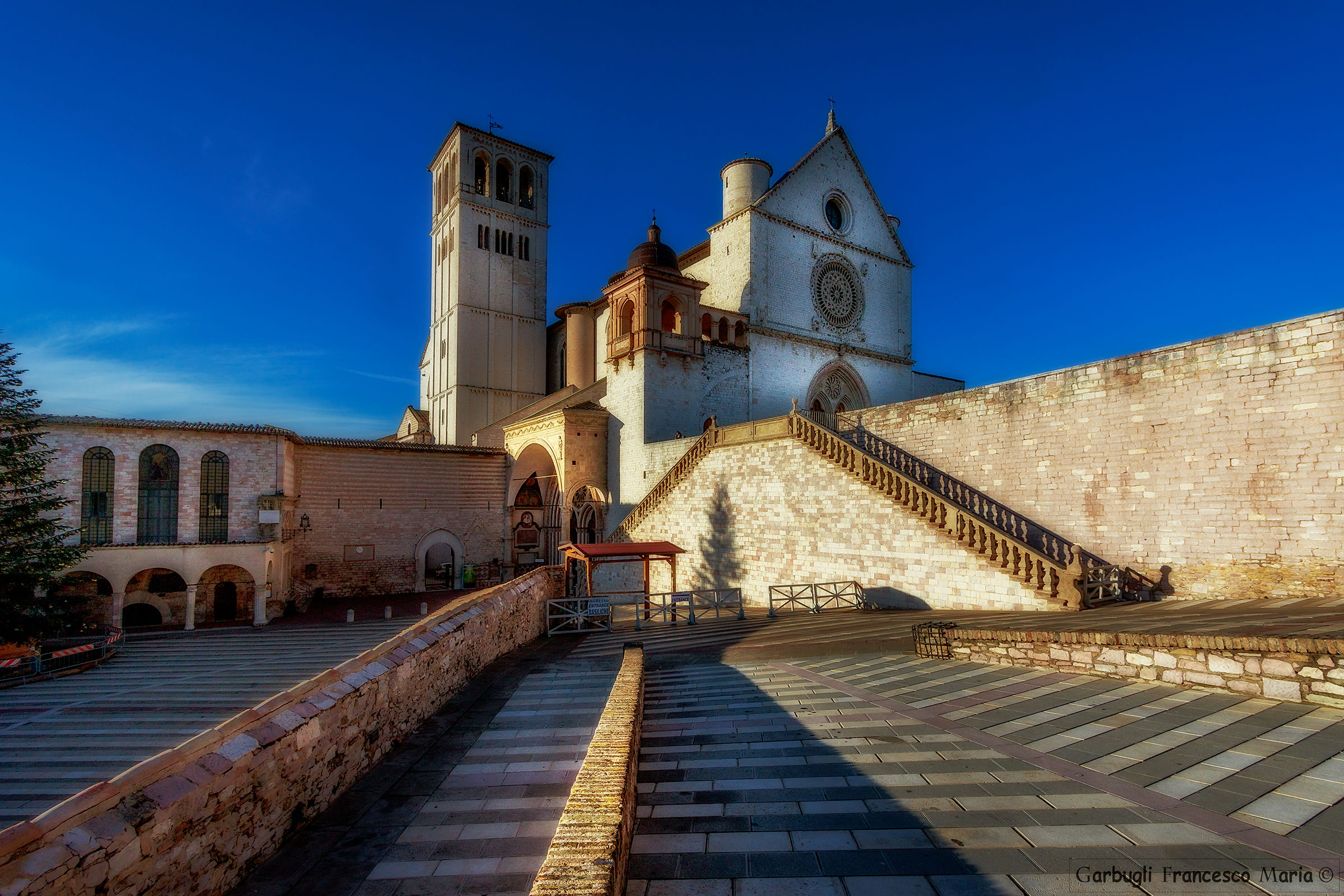 Assisi.... towards the Basilica
