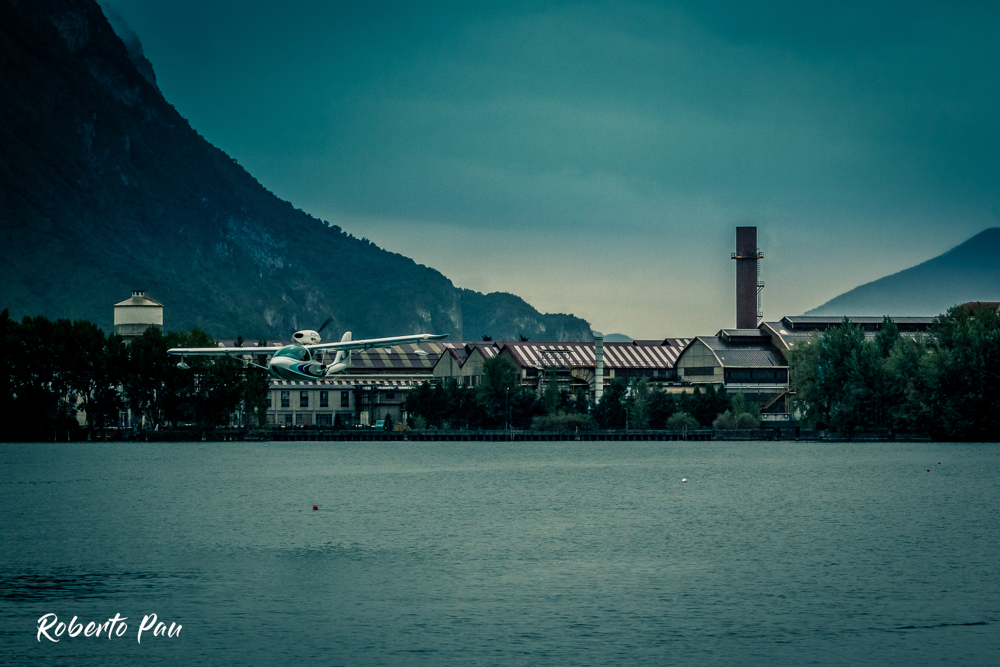 Landing on Lake Iseo in Lovere