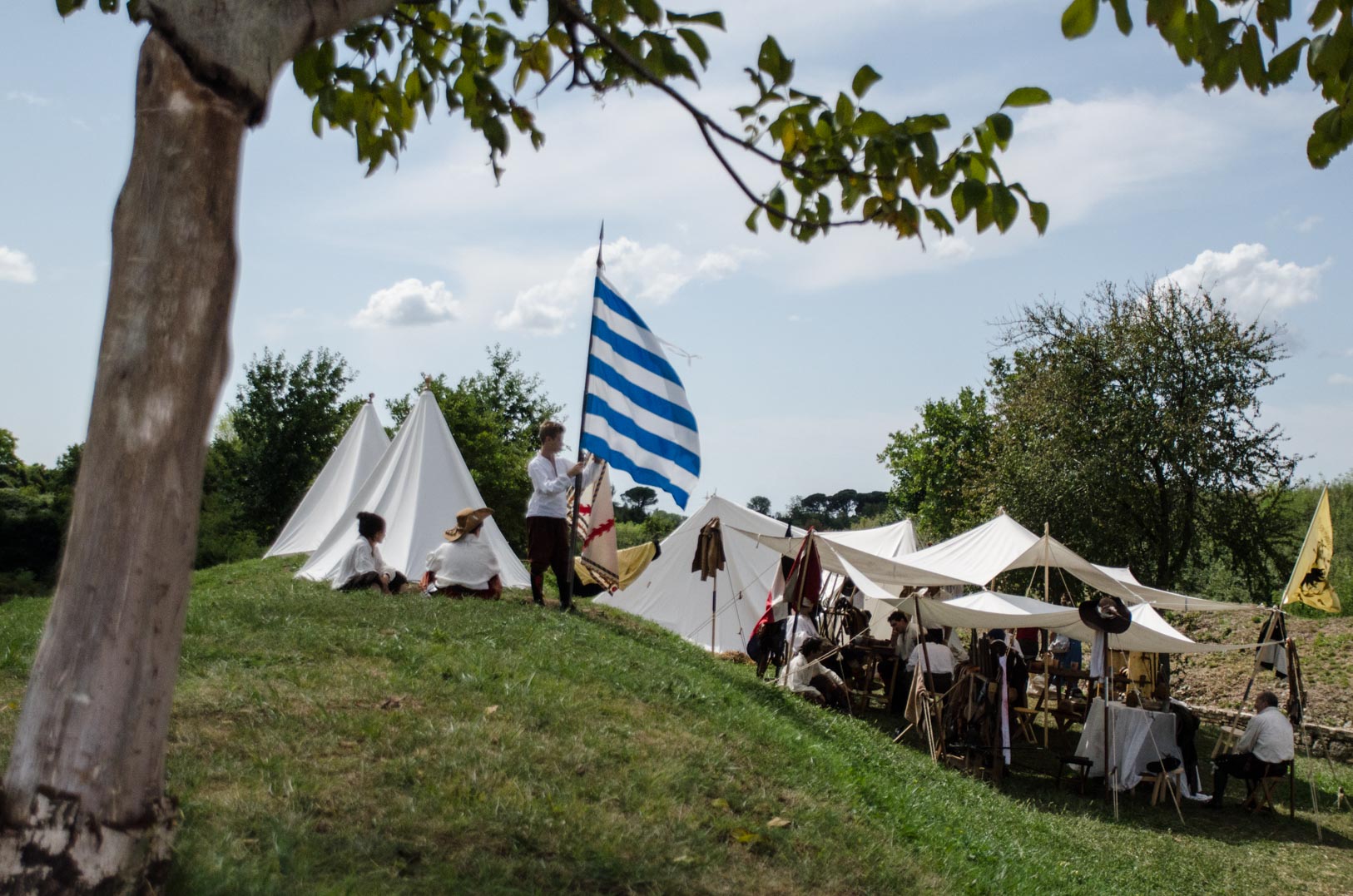 Palmanova accampamento 1615 sulle mura