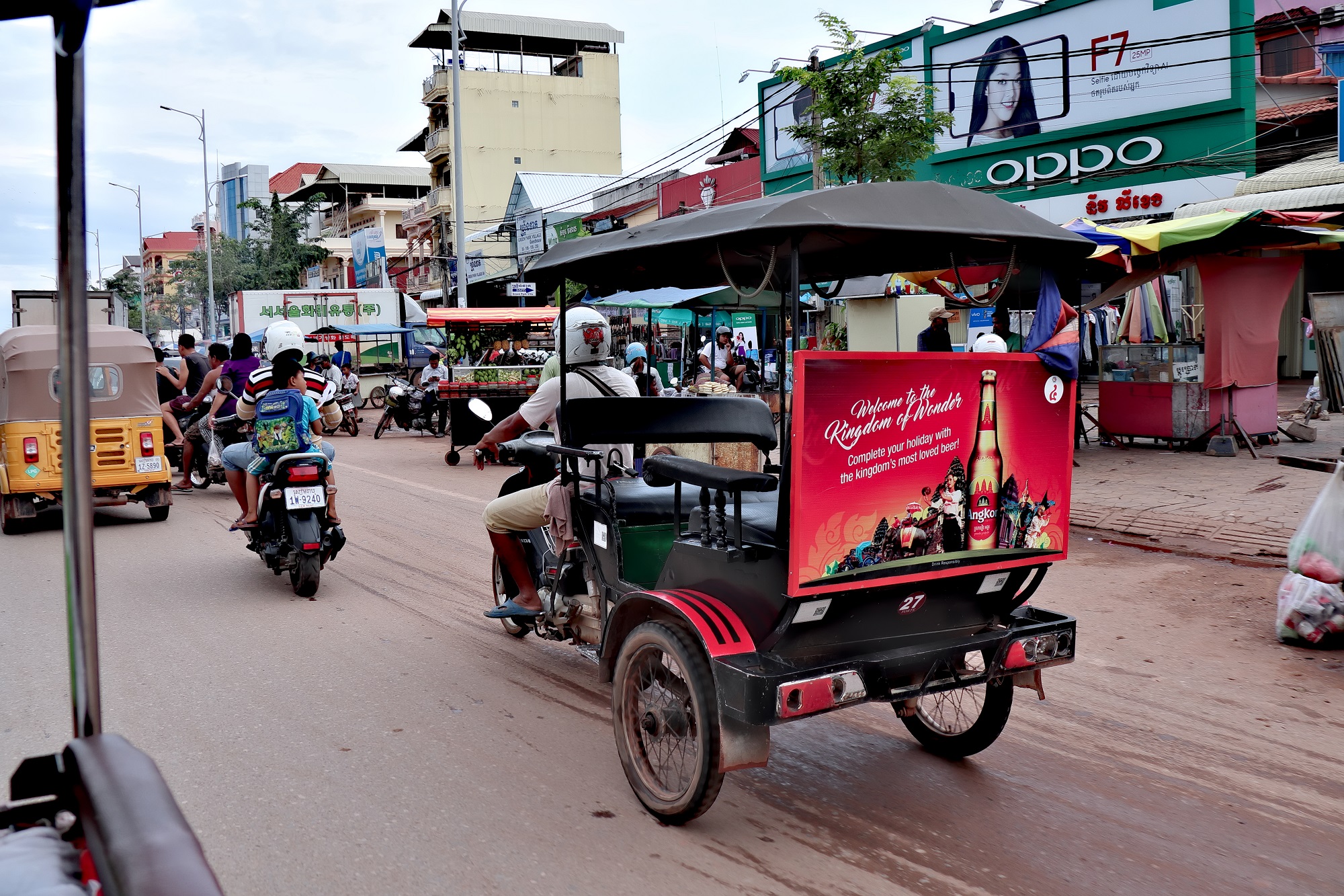Tuc tuc a Siem Reap   Cambogia