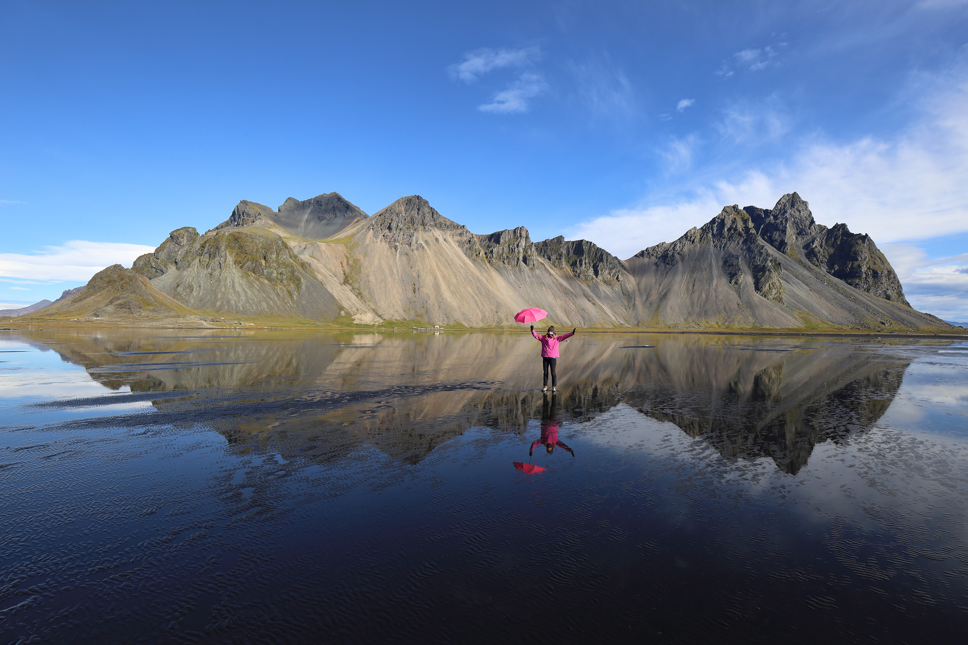 Pink Vestrahorn