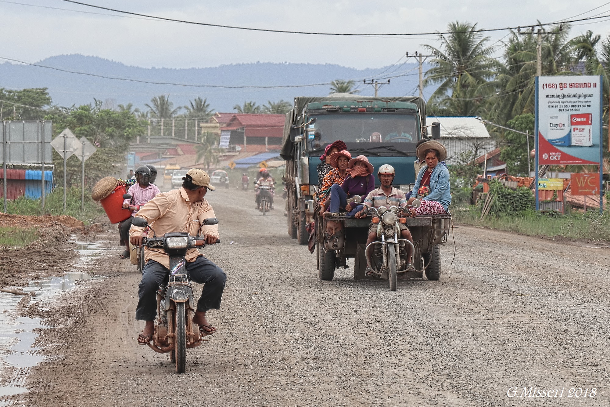 Road in Cambodia