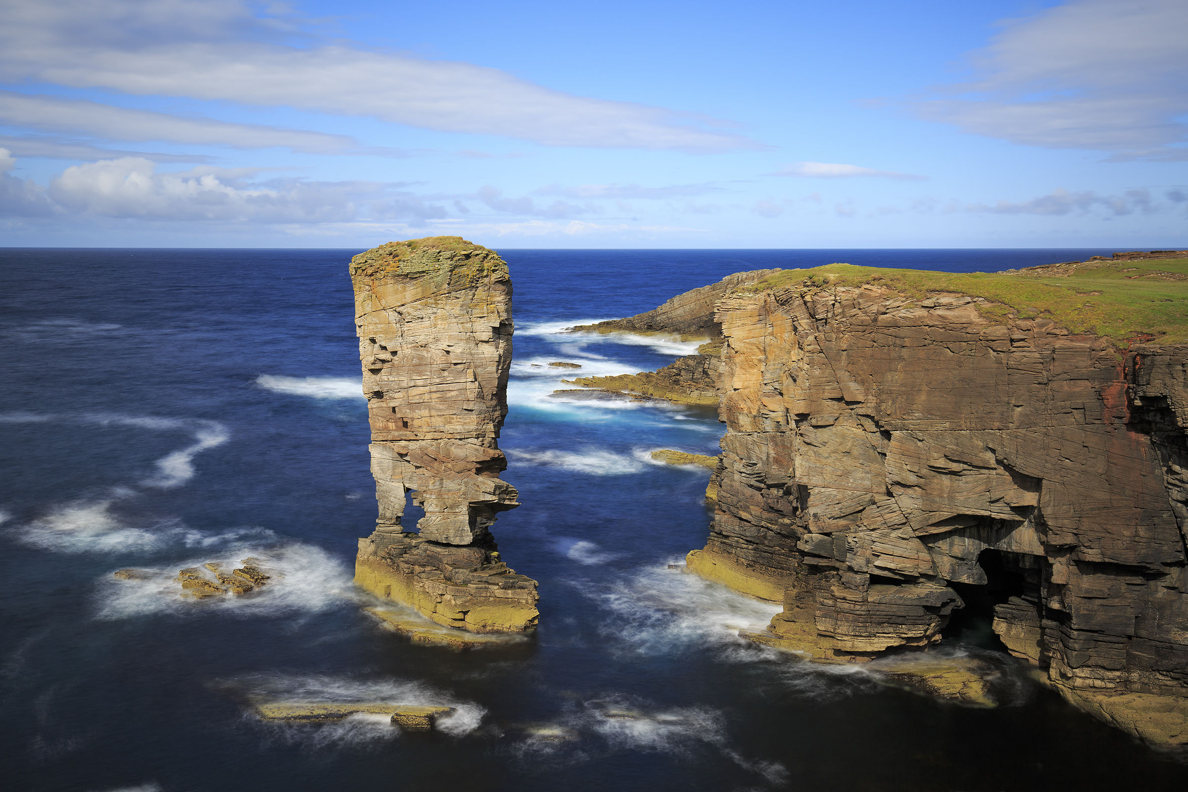 Yesnaby Cliffs-Orkney Islands, Scotland