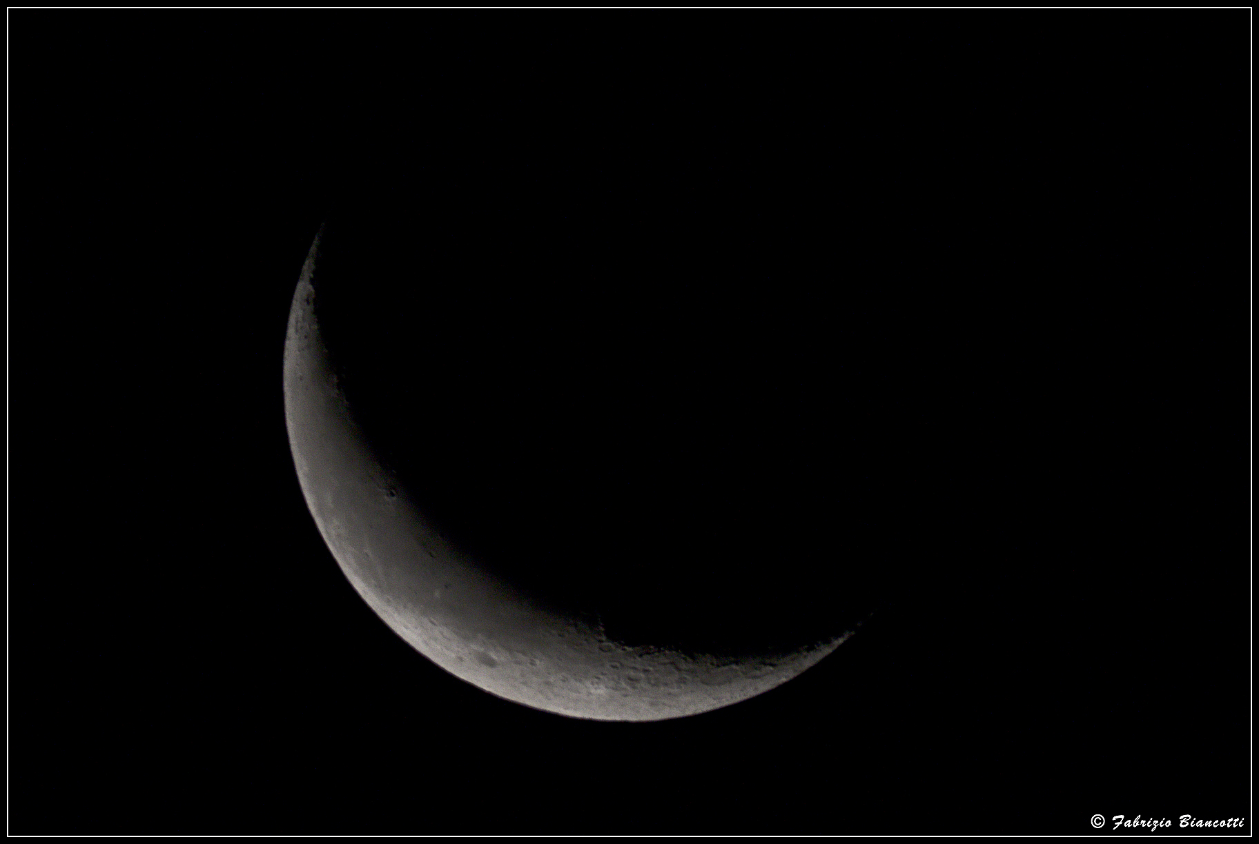 Even the moon smiles