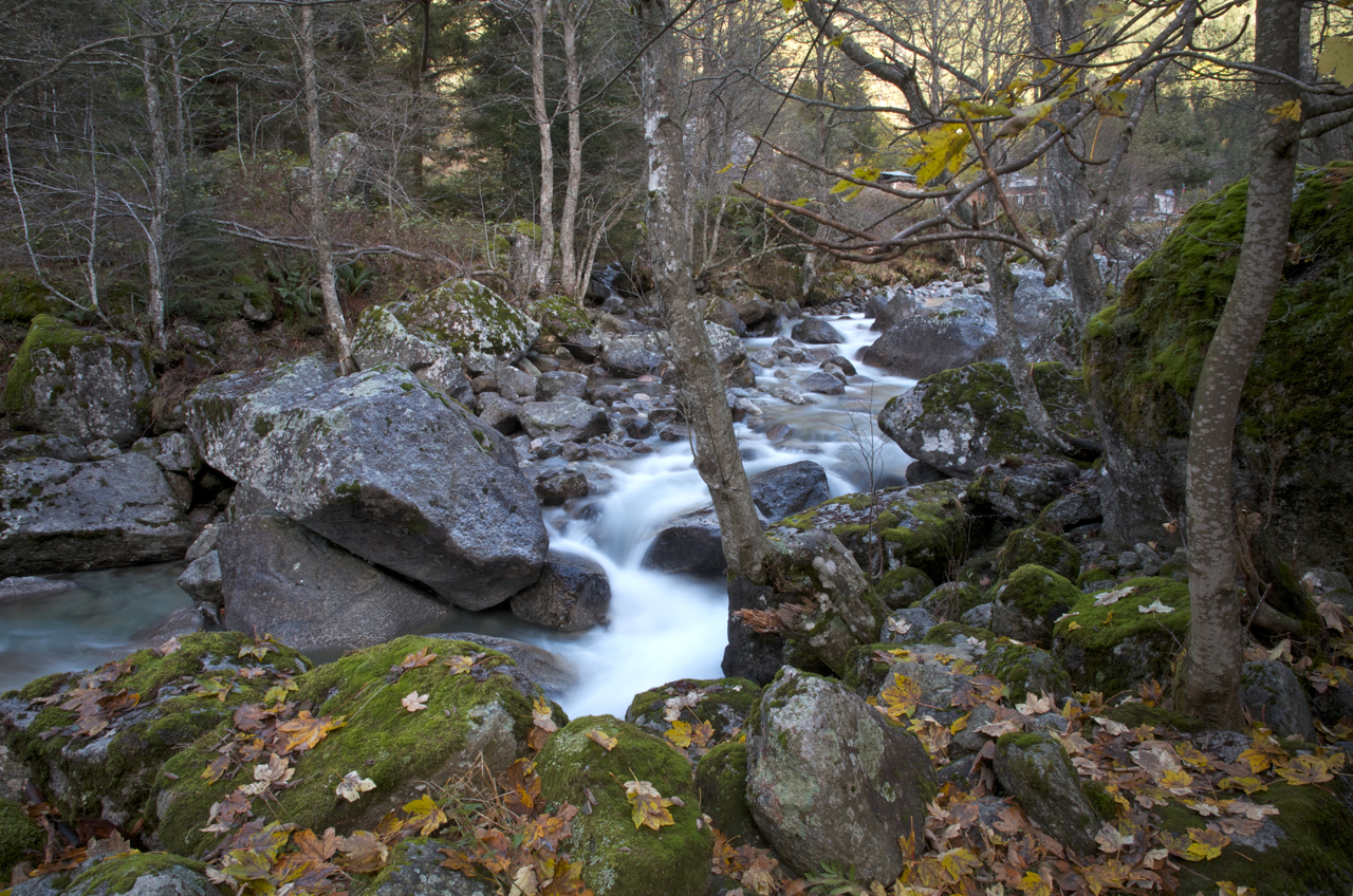 torrente in val di Mello