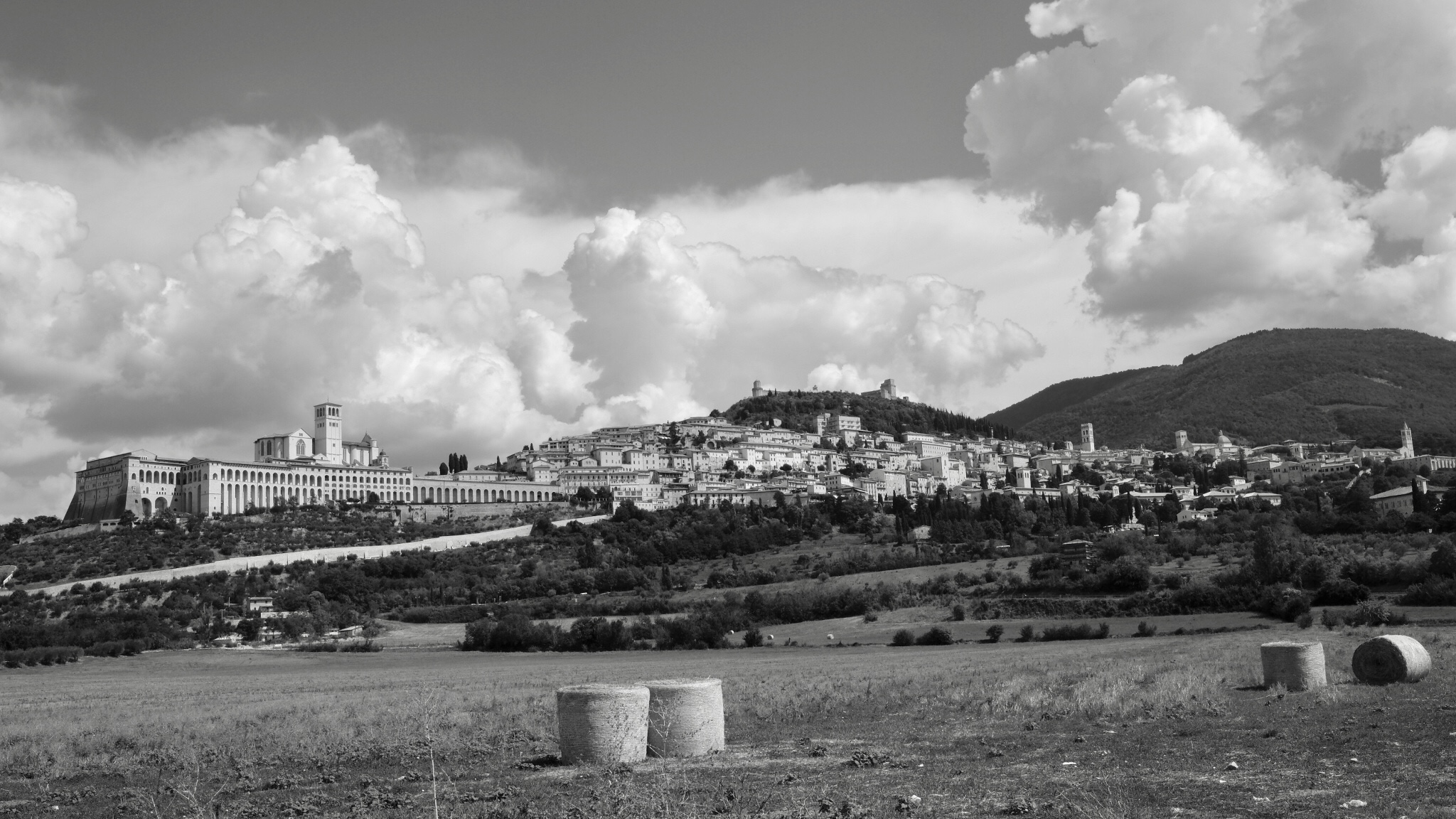Assisi in BW
