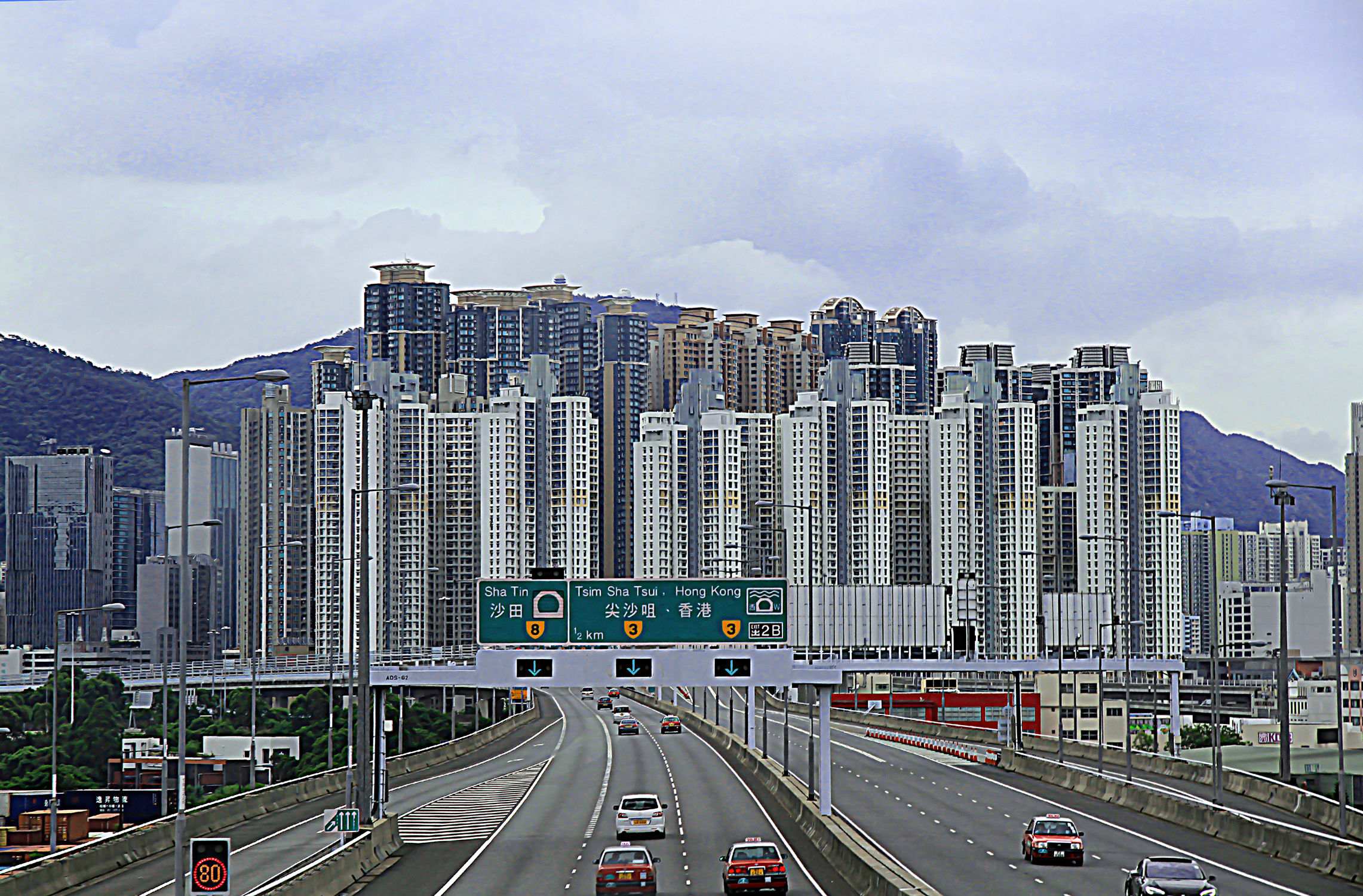 Well as in Hong Kong