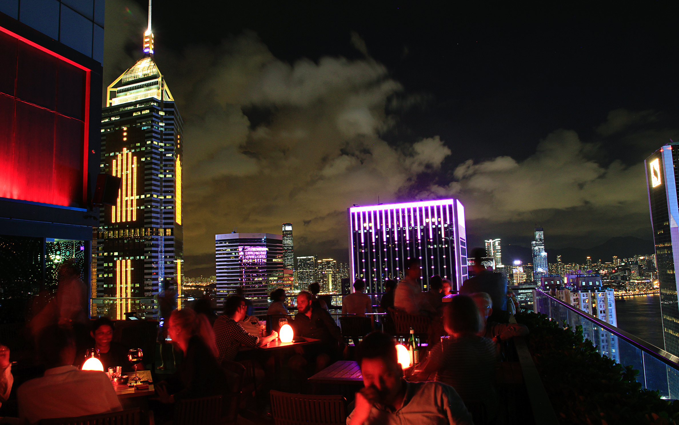 Happy hour at high altitude