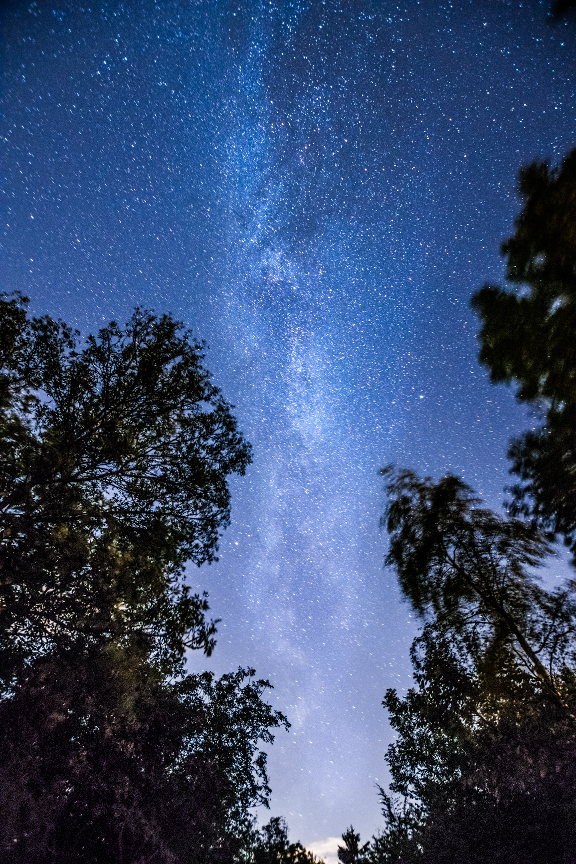 Starry Sky from the hill of Barbata, Colzate (BG)