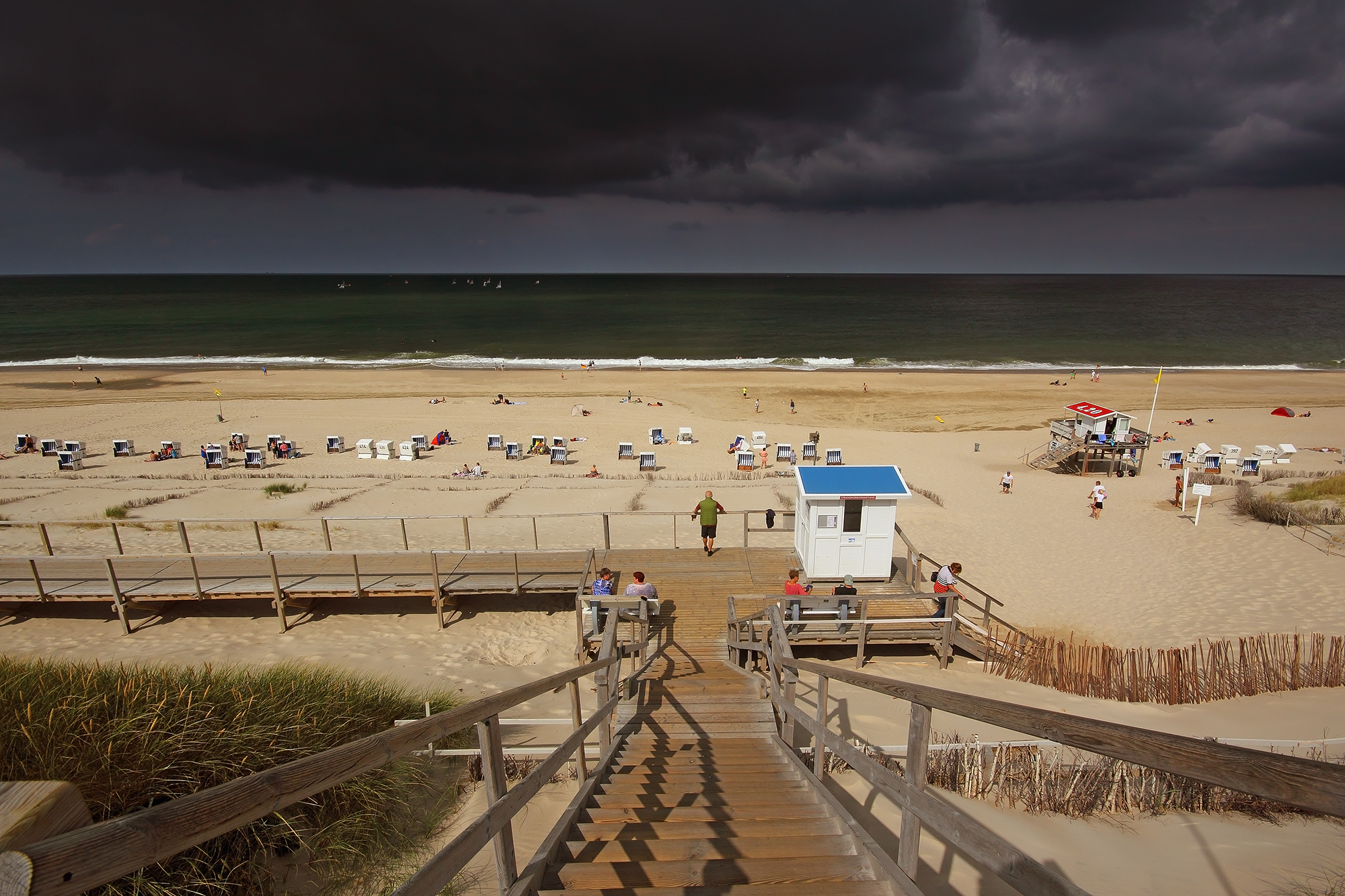 Sylt e le sue passerelle di legno