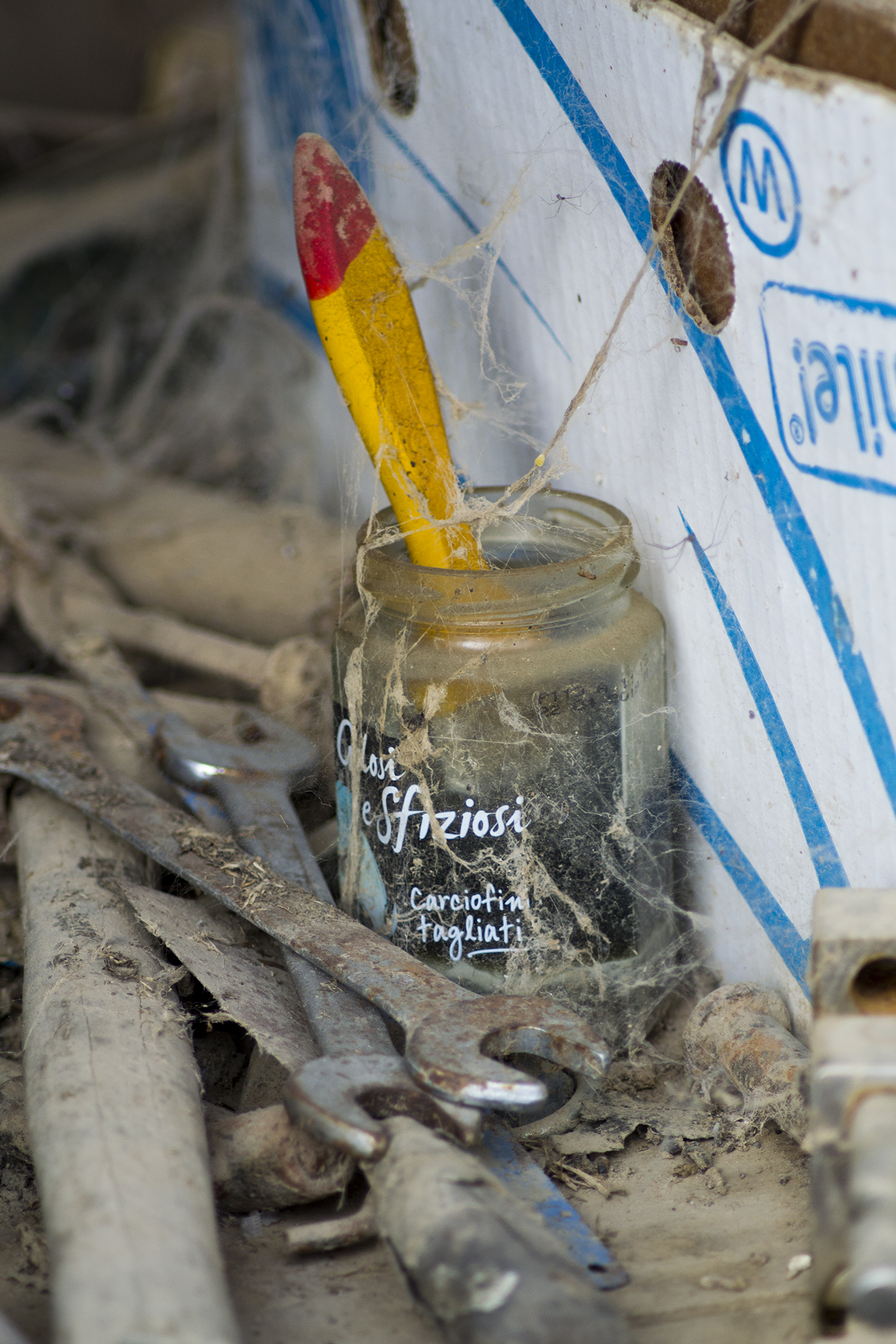 Little brush used....