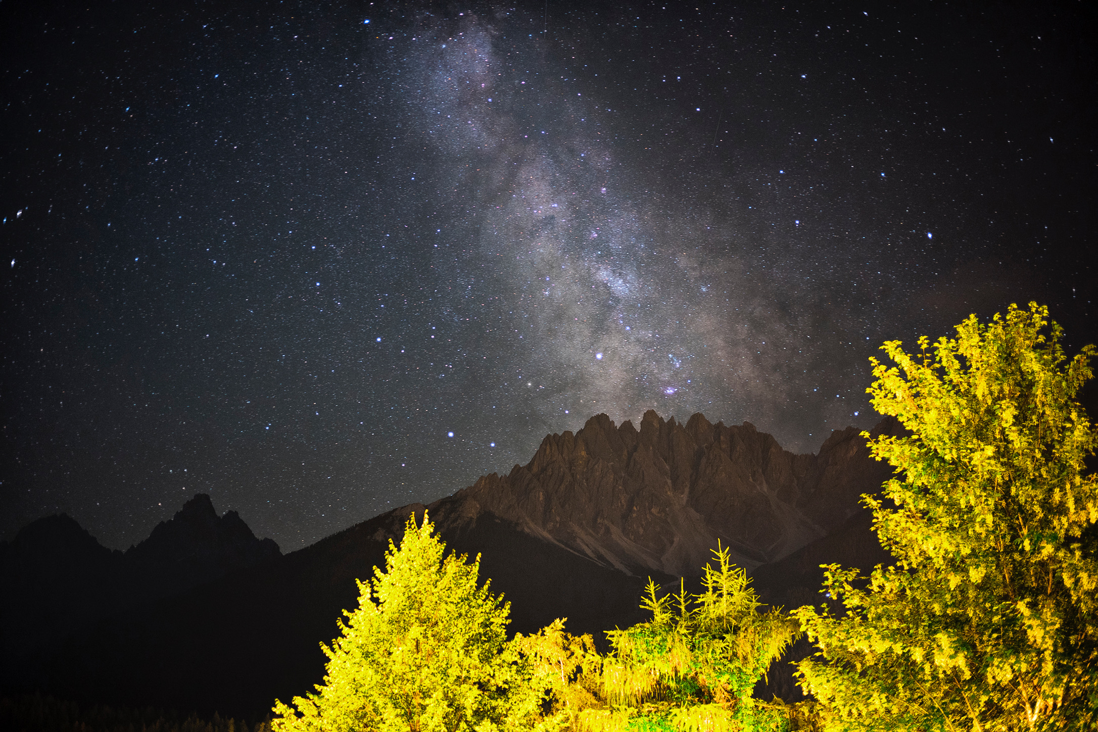 Milky Way on the Baranci