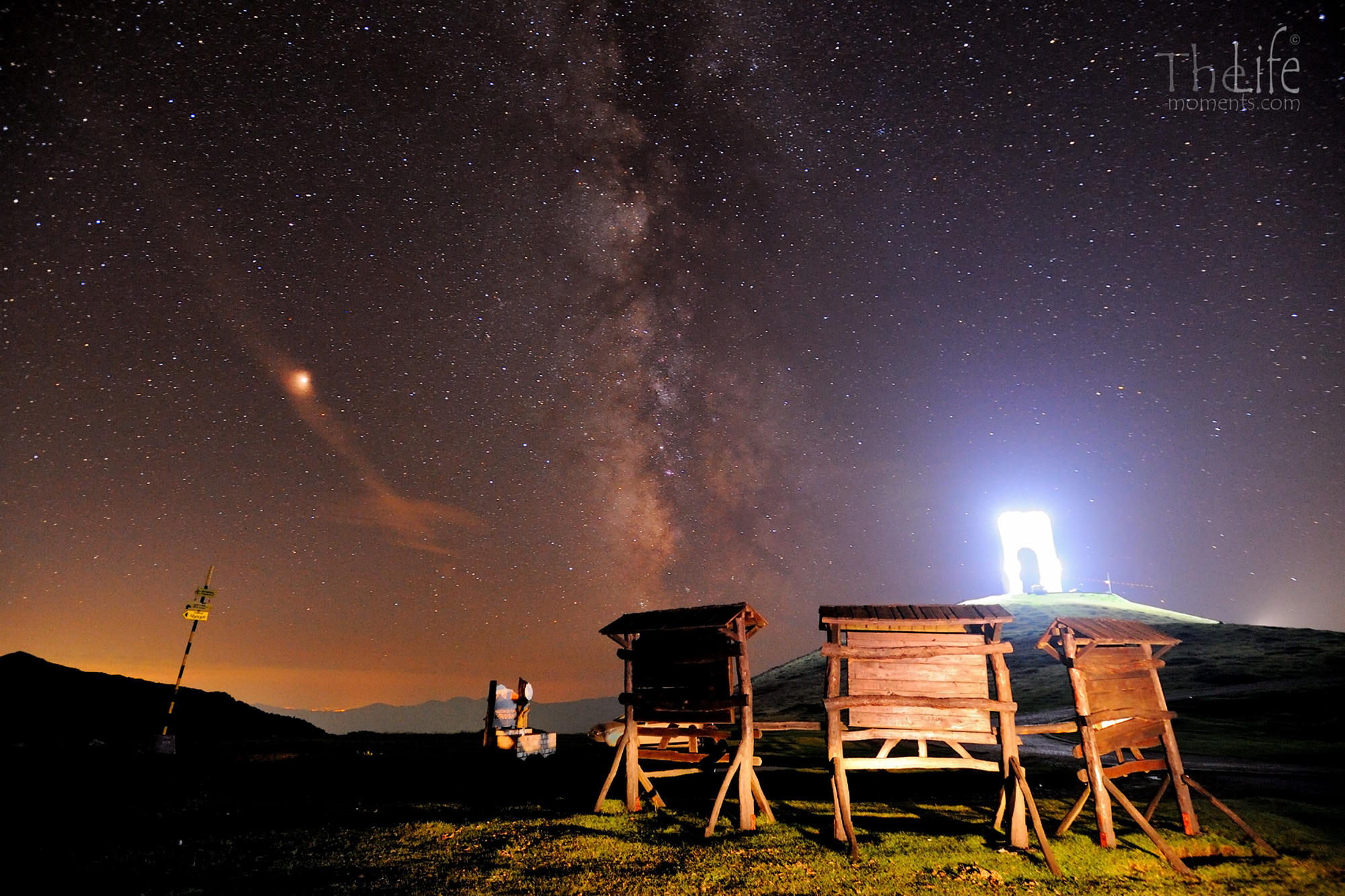 Nightsky over Stara Planina, Bulgaria