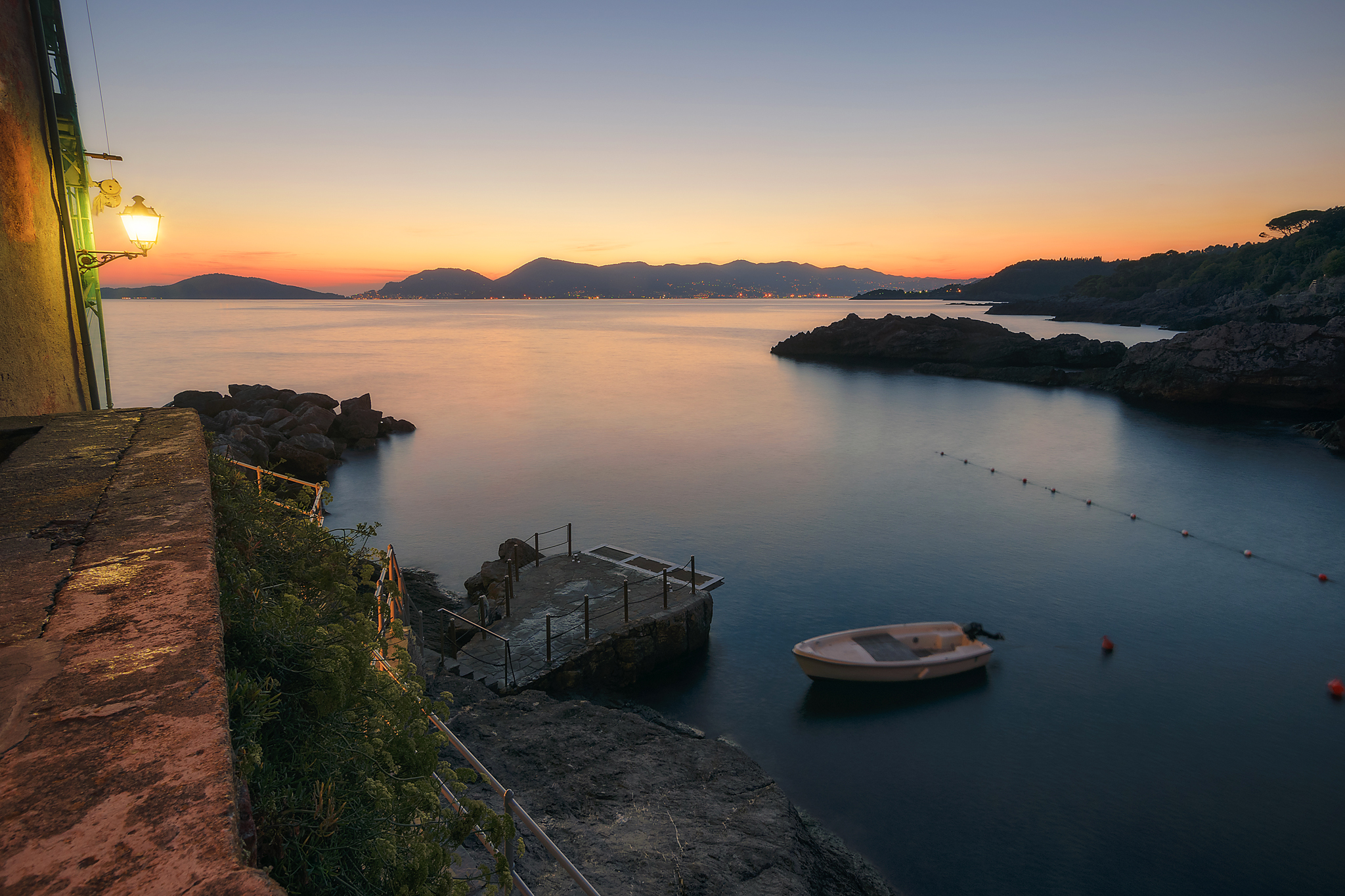 Tellaro all'ora blu.