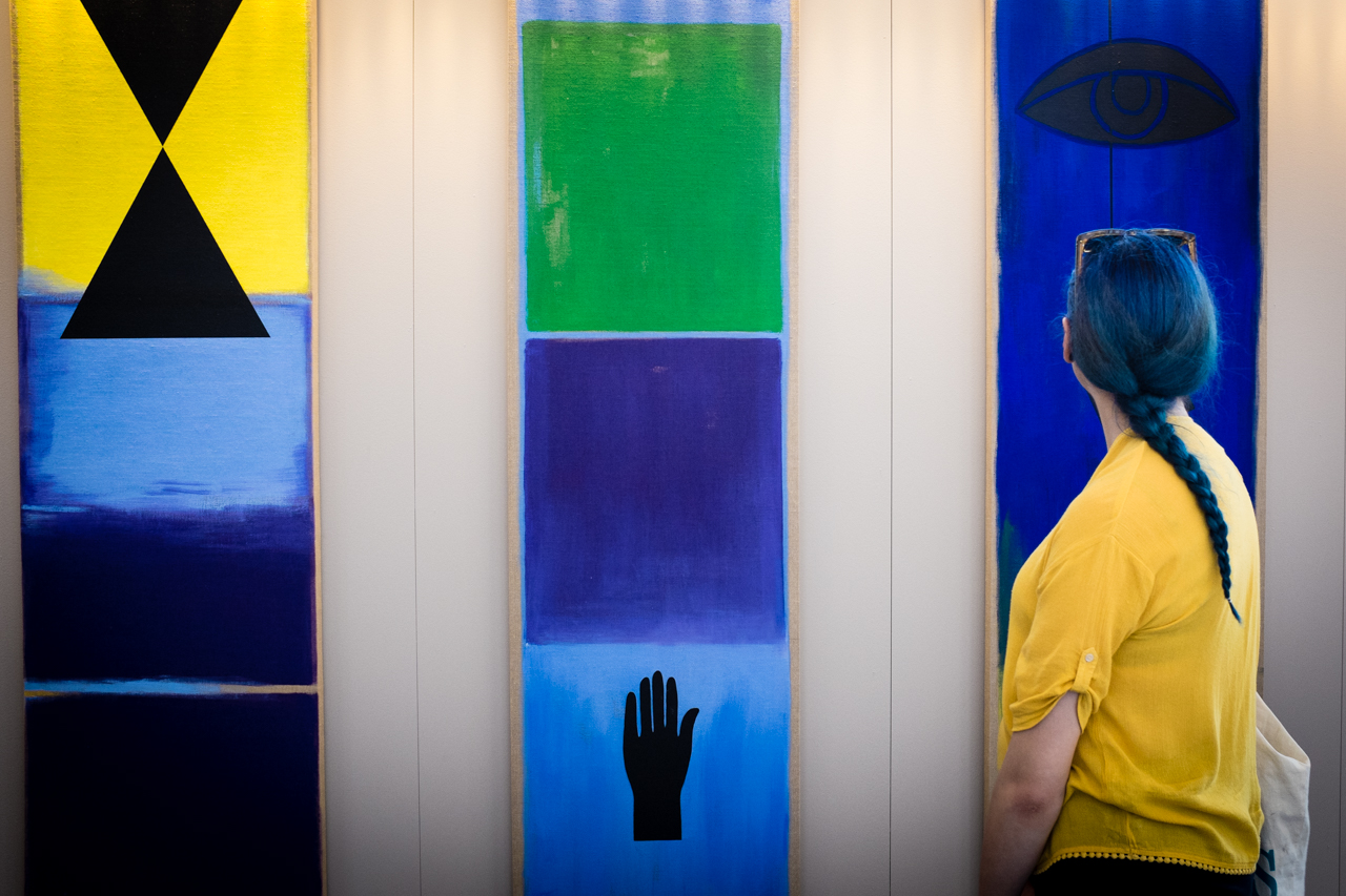 During the Salone del Mobile....