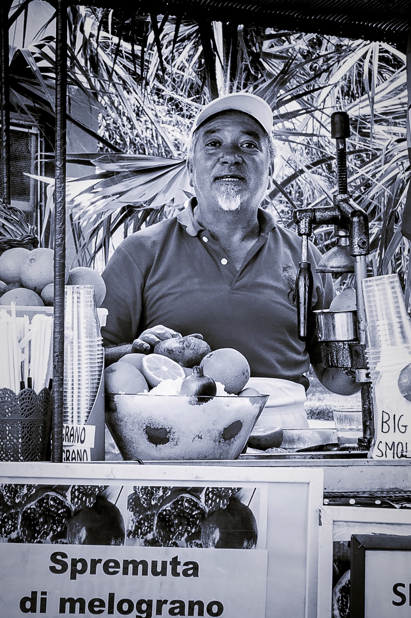 The uncle of the fresh juice