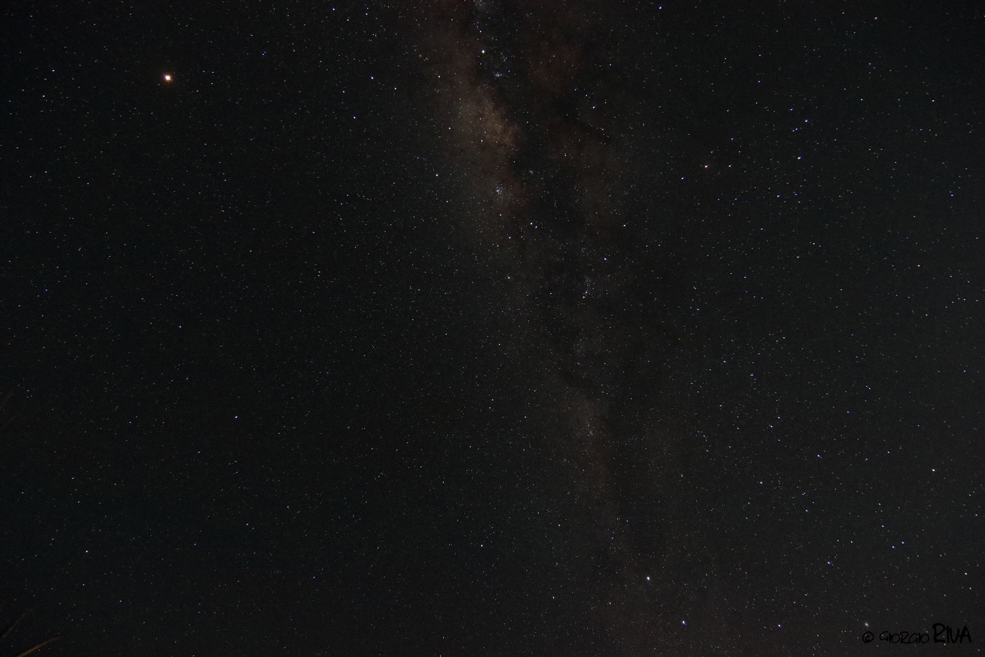 Cielo stellato a Cabacera (Mozambico)
