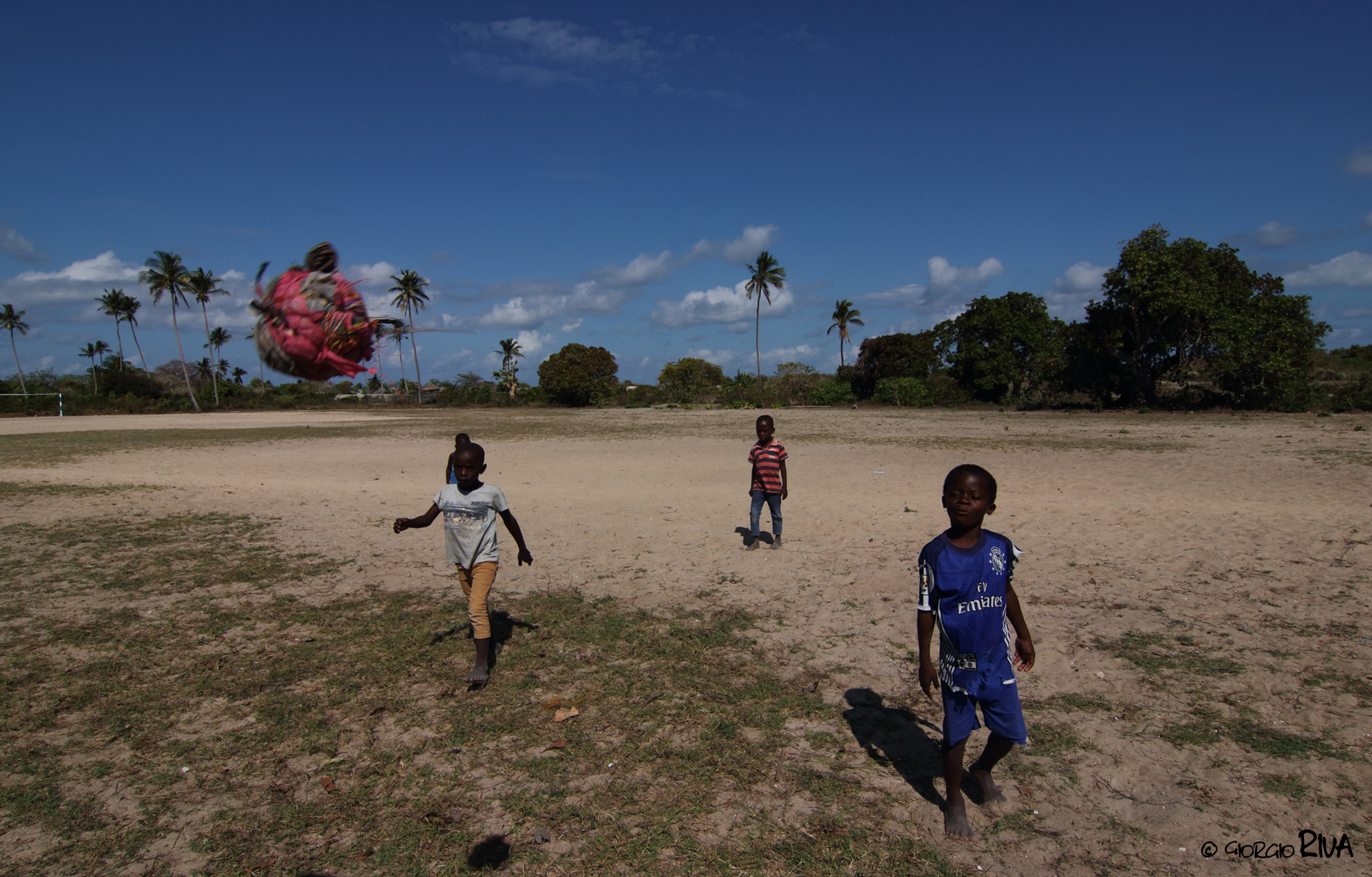 partita di Pallone in Mozambico