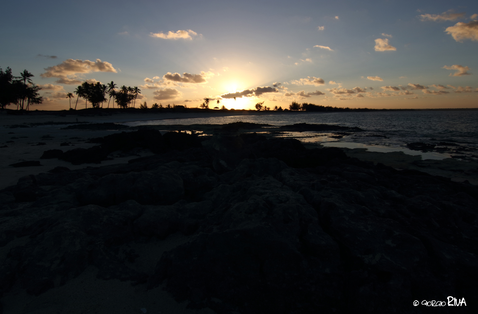 Tramonto a cabacera (Mozambico)