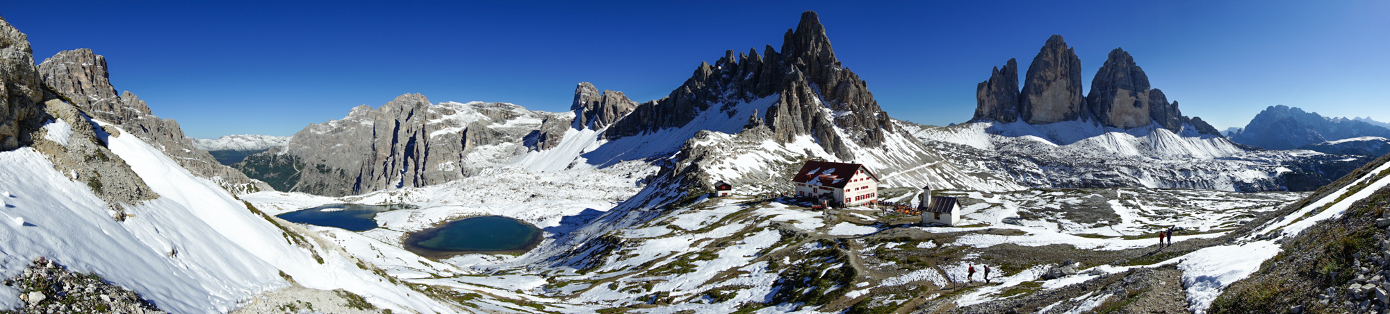 Three peaks of Lavaredo