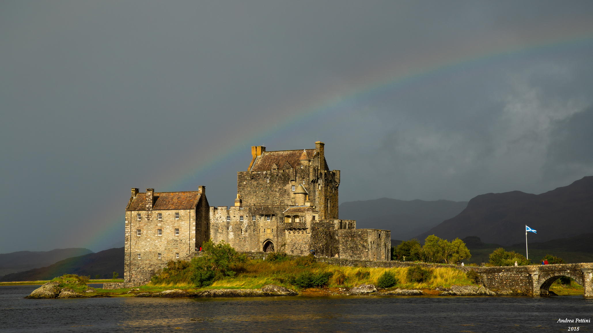 Eilean Donan Rainbow
