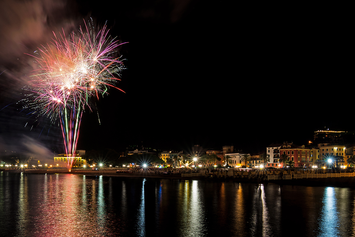 The fires in the Bay of Fables