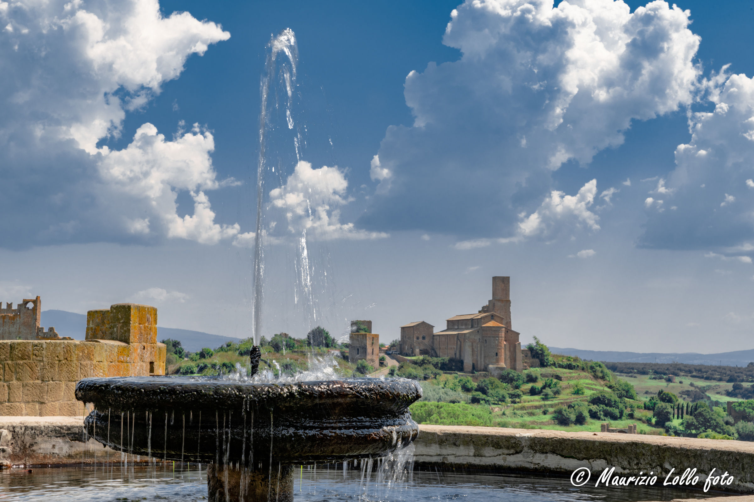 piacevole vista da Tuscania