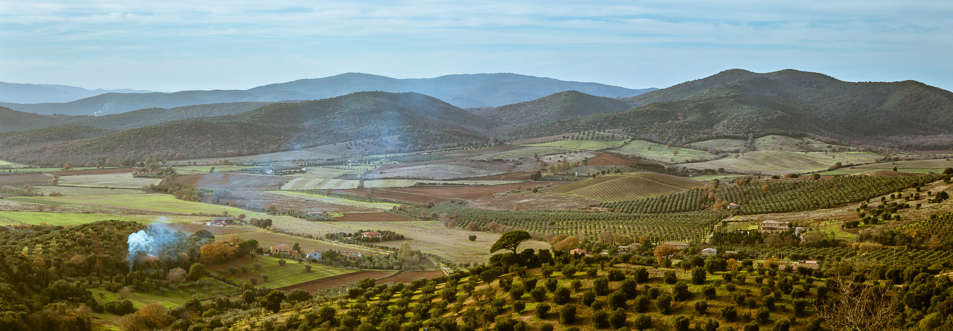 da Capalbio campagna toscana