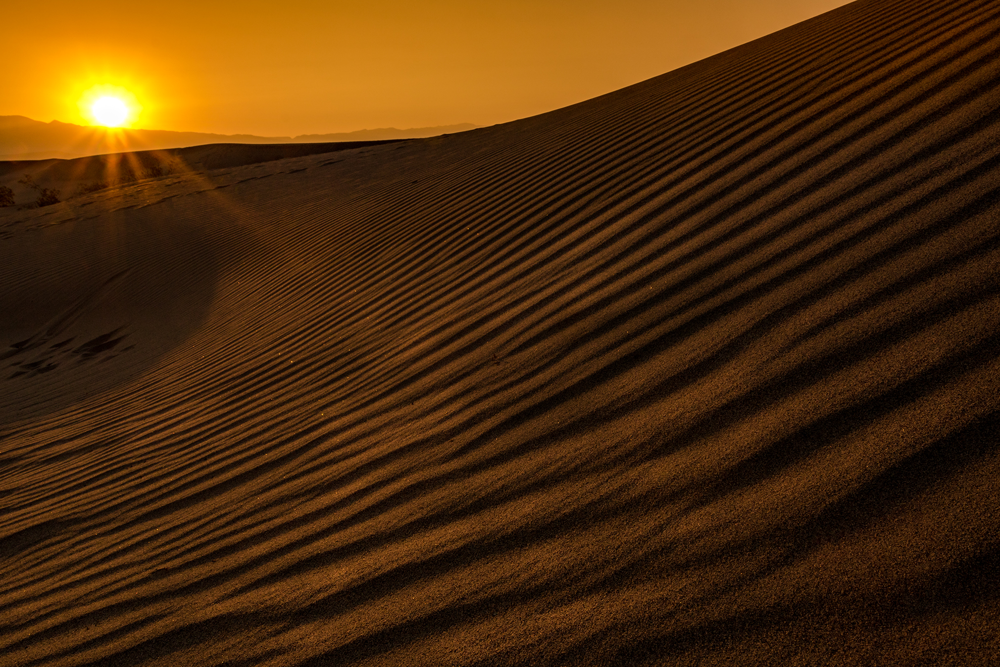Sunrise in Death Valley