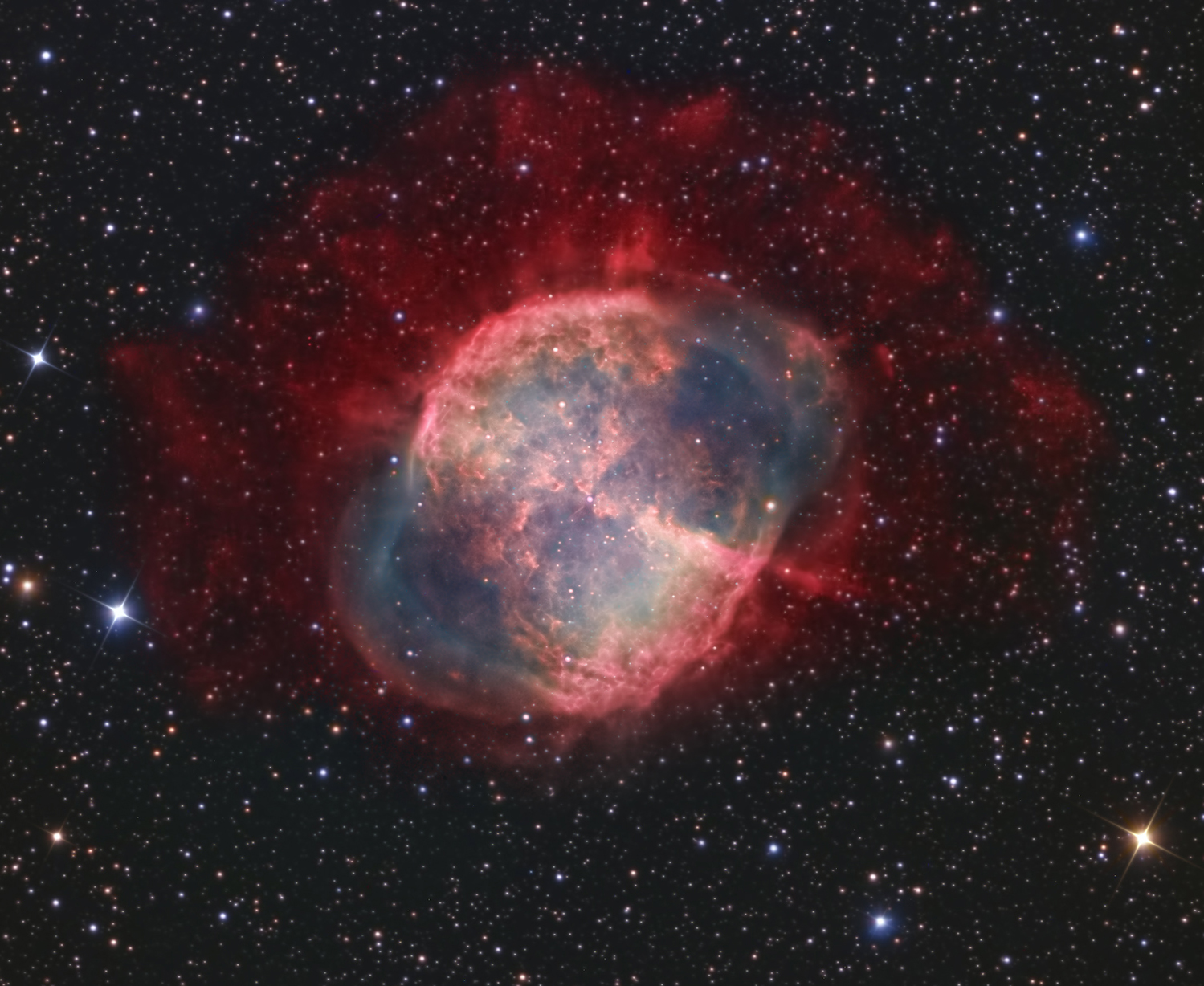 M27 LHa- HaRGB