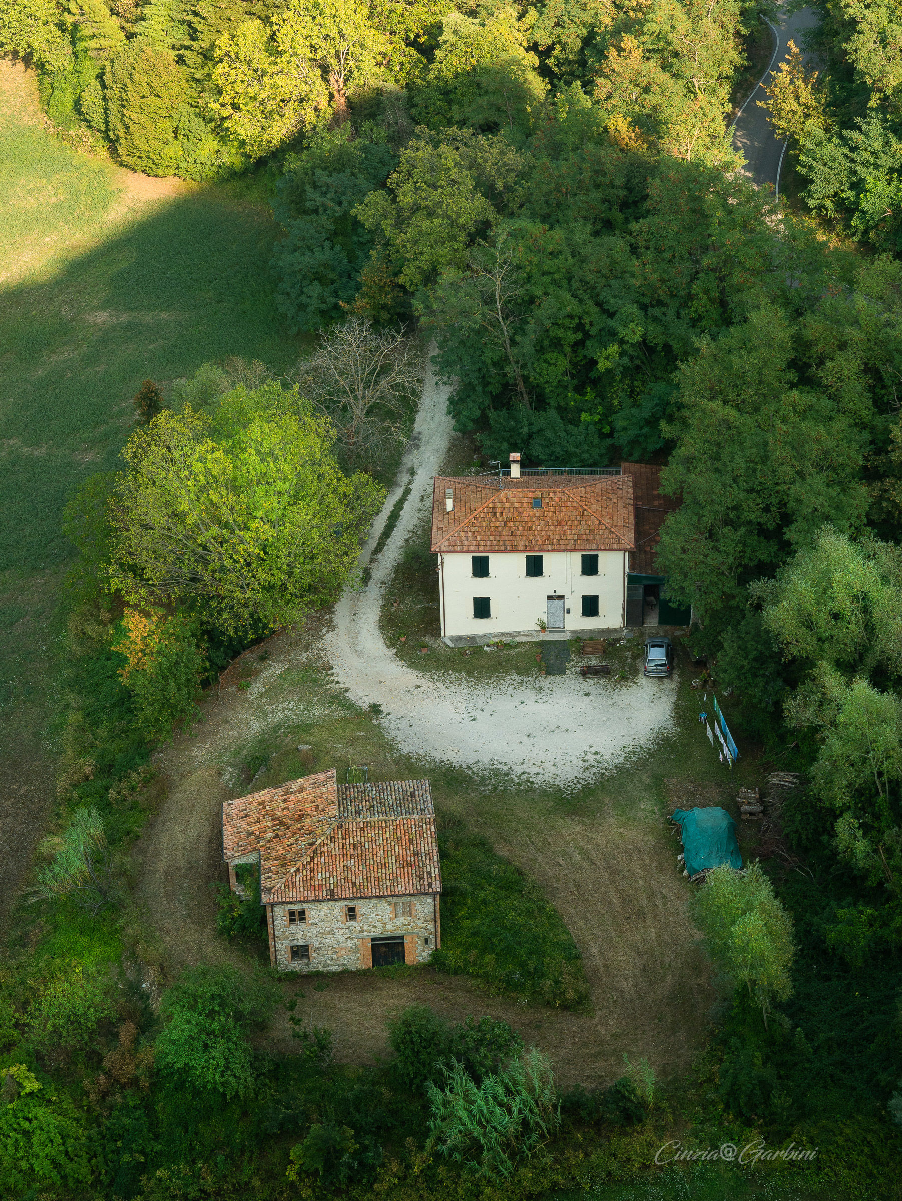 nell'ombra della rocca di San Leo