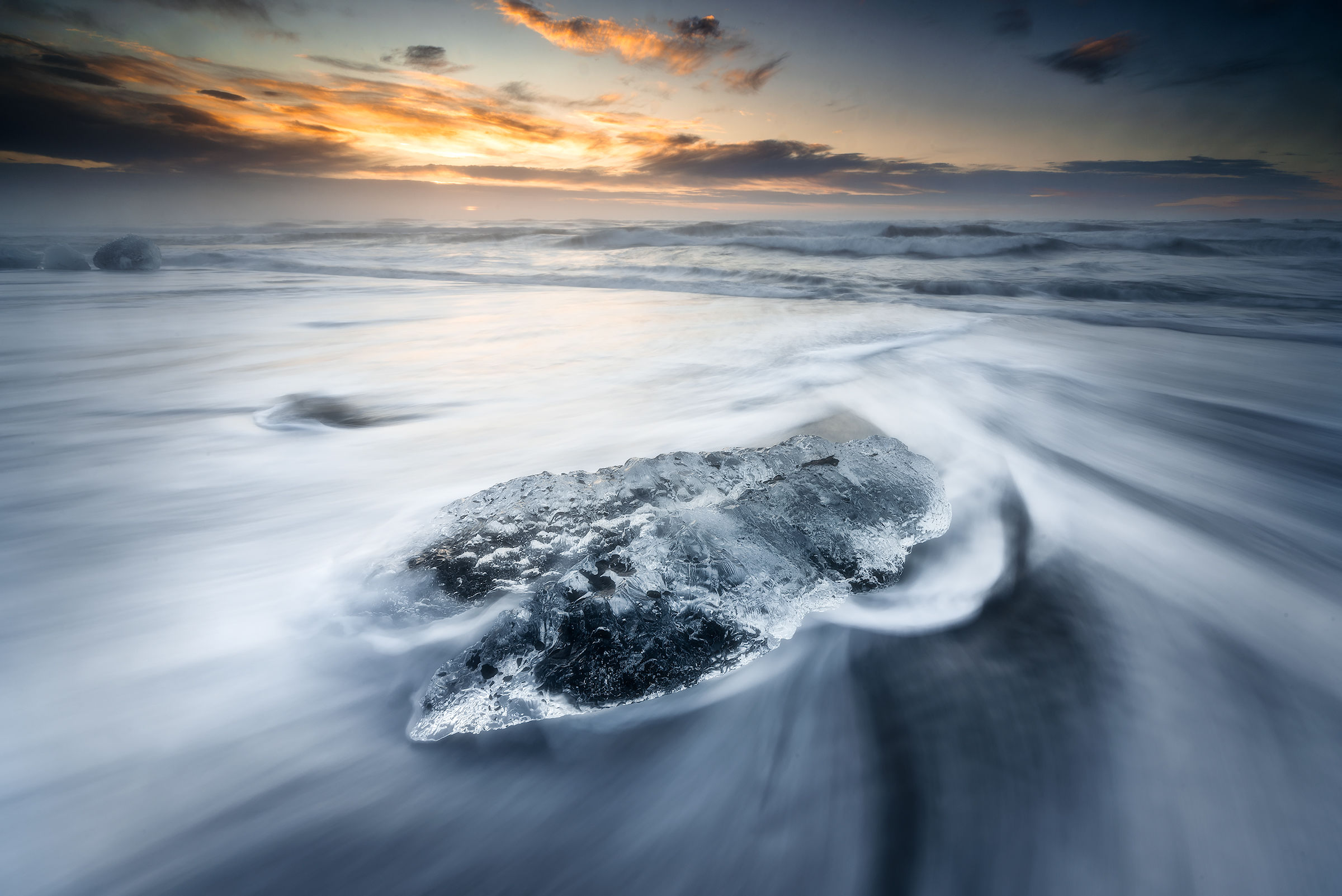 Jokulsarion, la spiaggia del ghiaccio che muore