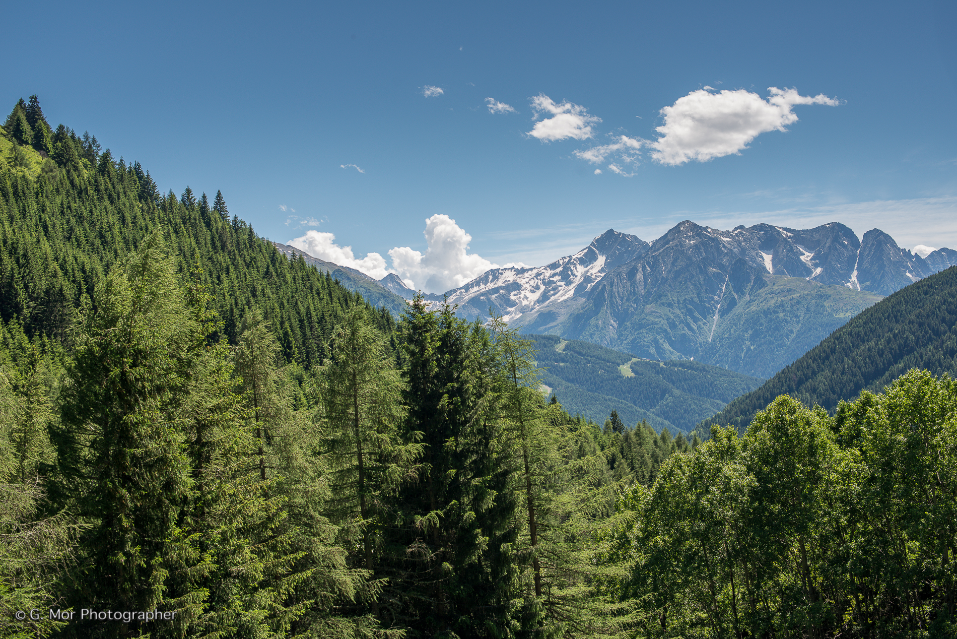 Alta Valle Camonica, view of the Adamello Park
