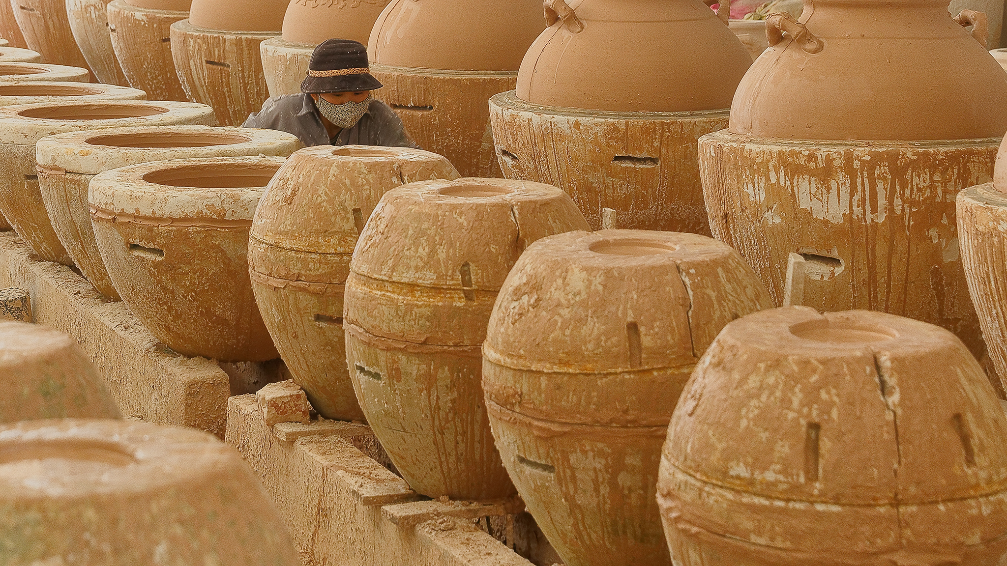 Fabbrica di grandi vasi