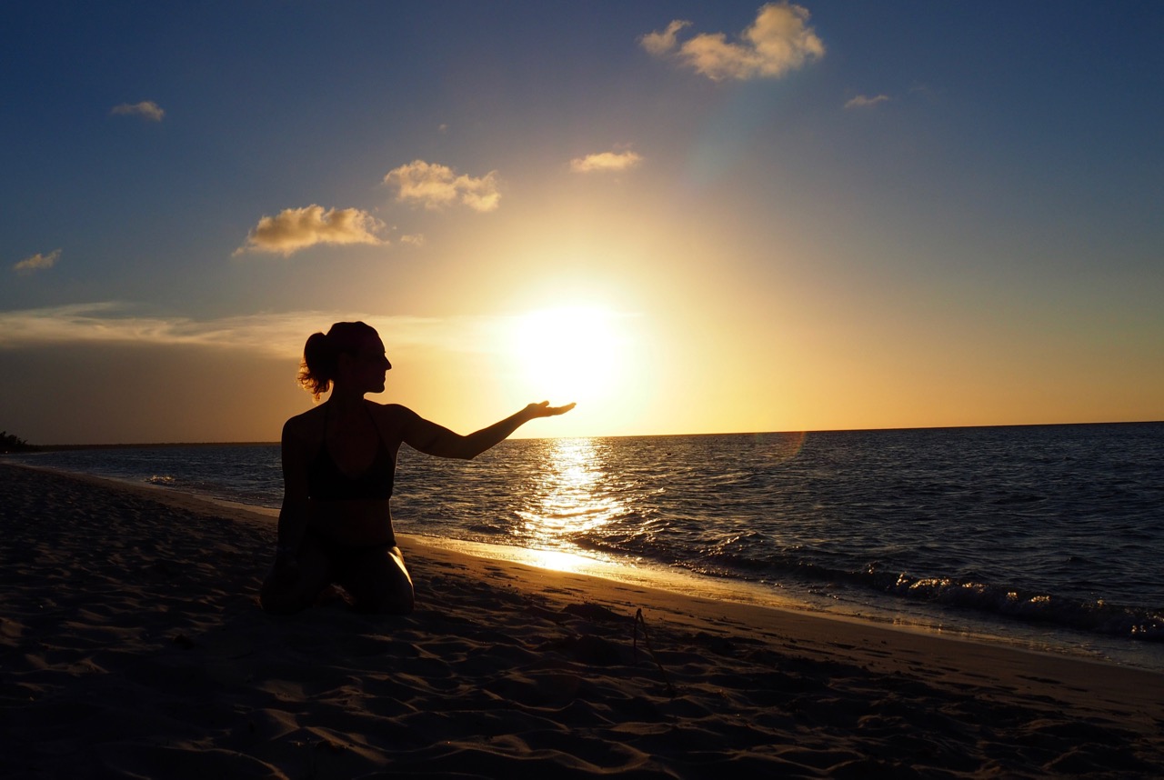 The sun in your hands