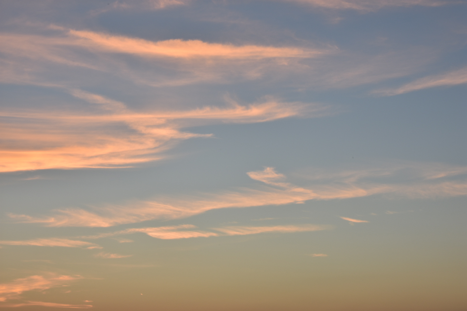 The fading of the day