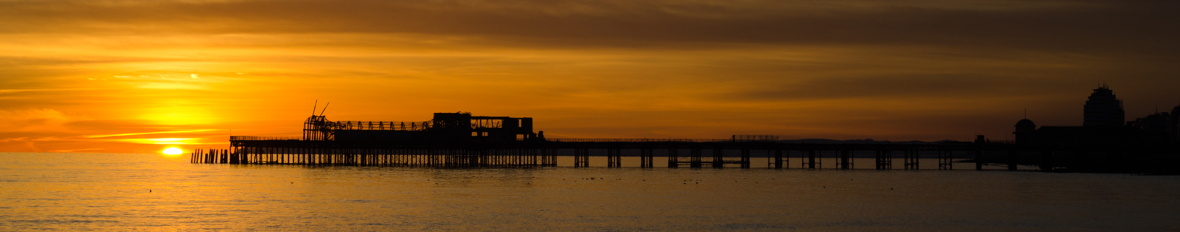 Pier / sunset