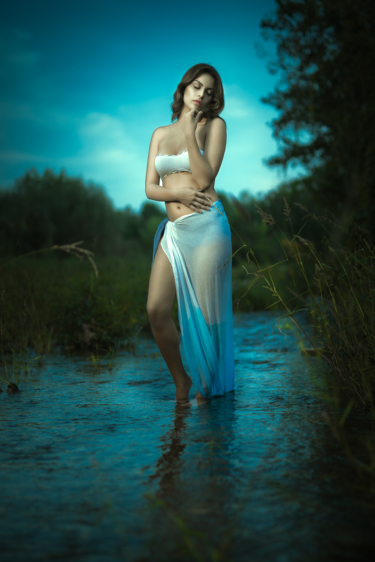 The light on the river