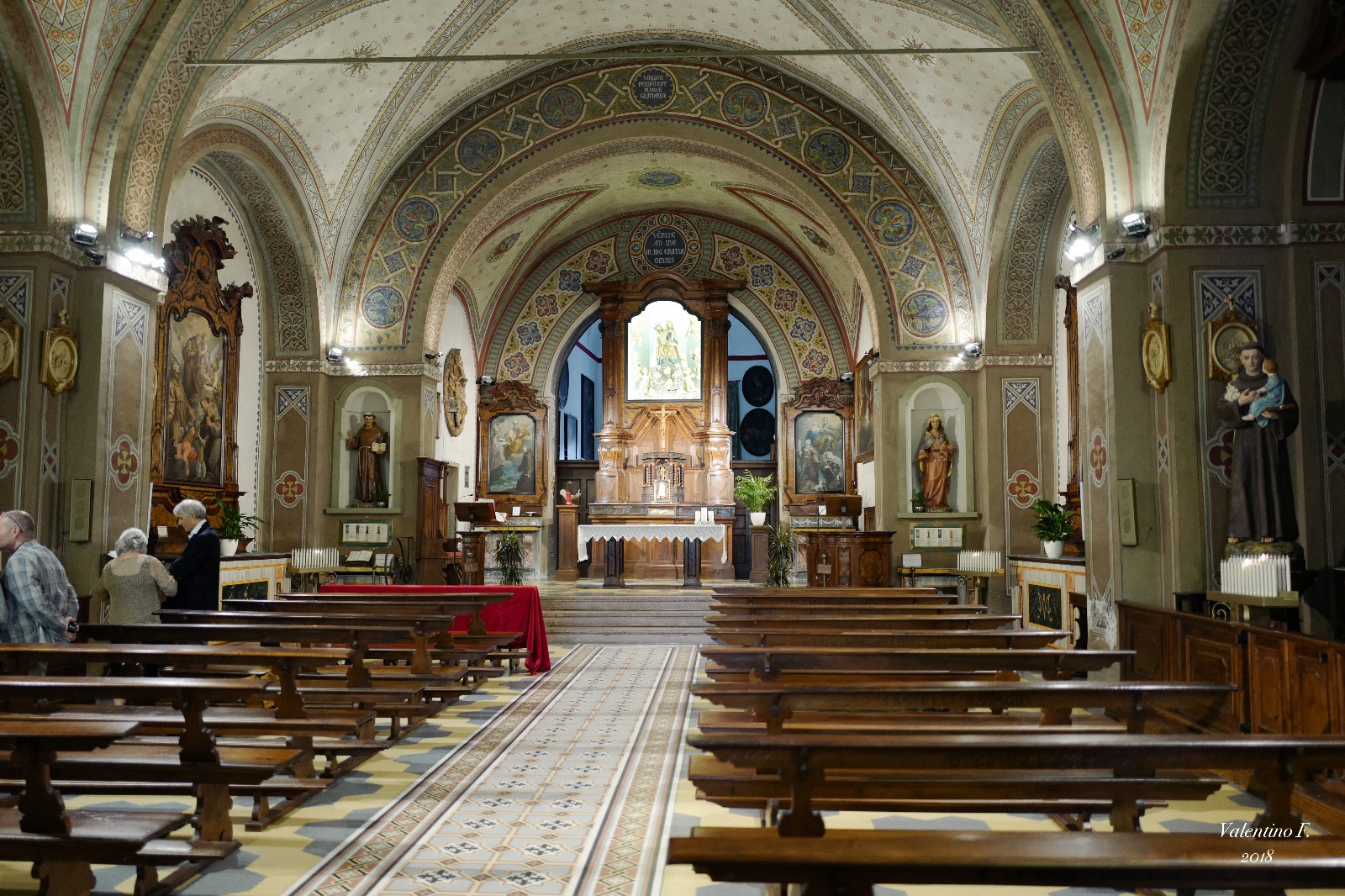 Orta S Giulio Interior Church