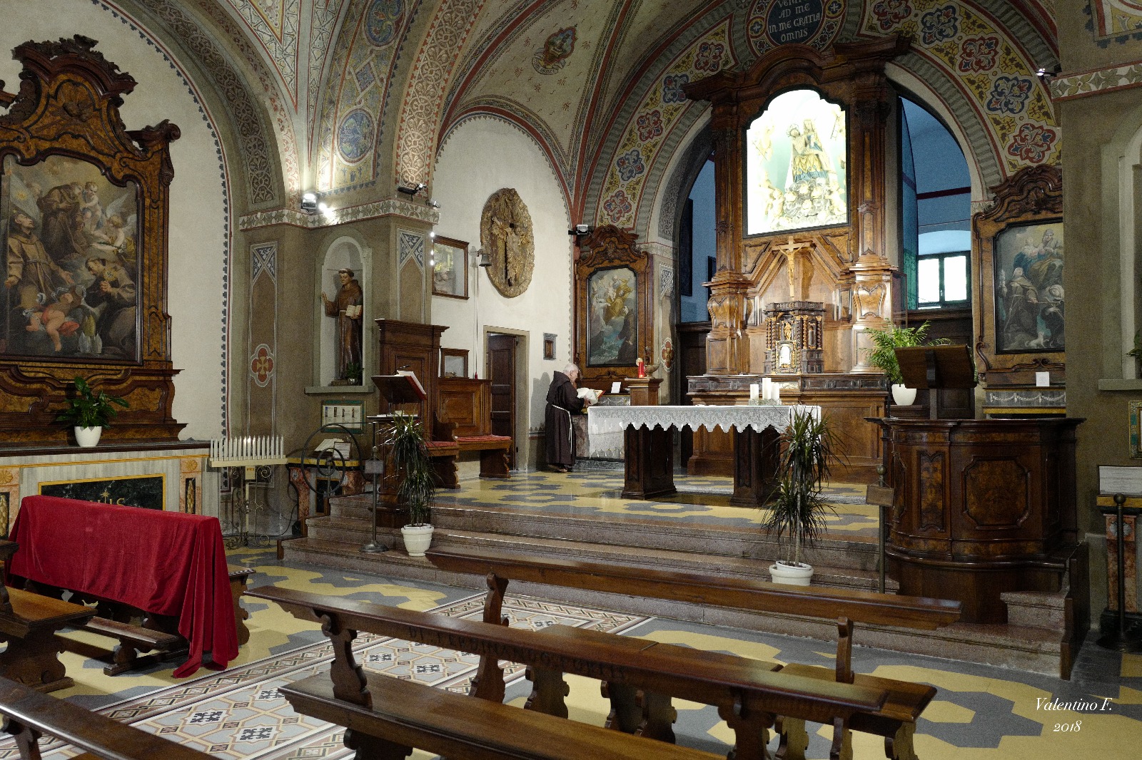 Orta S Giulio Interior Church