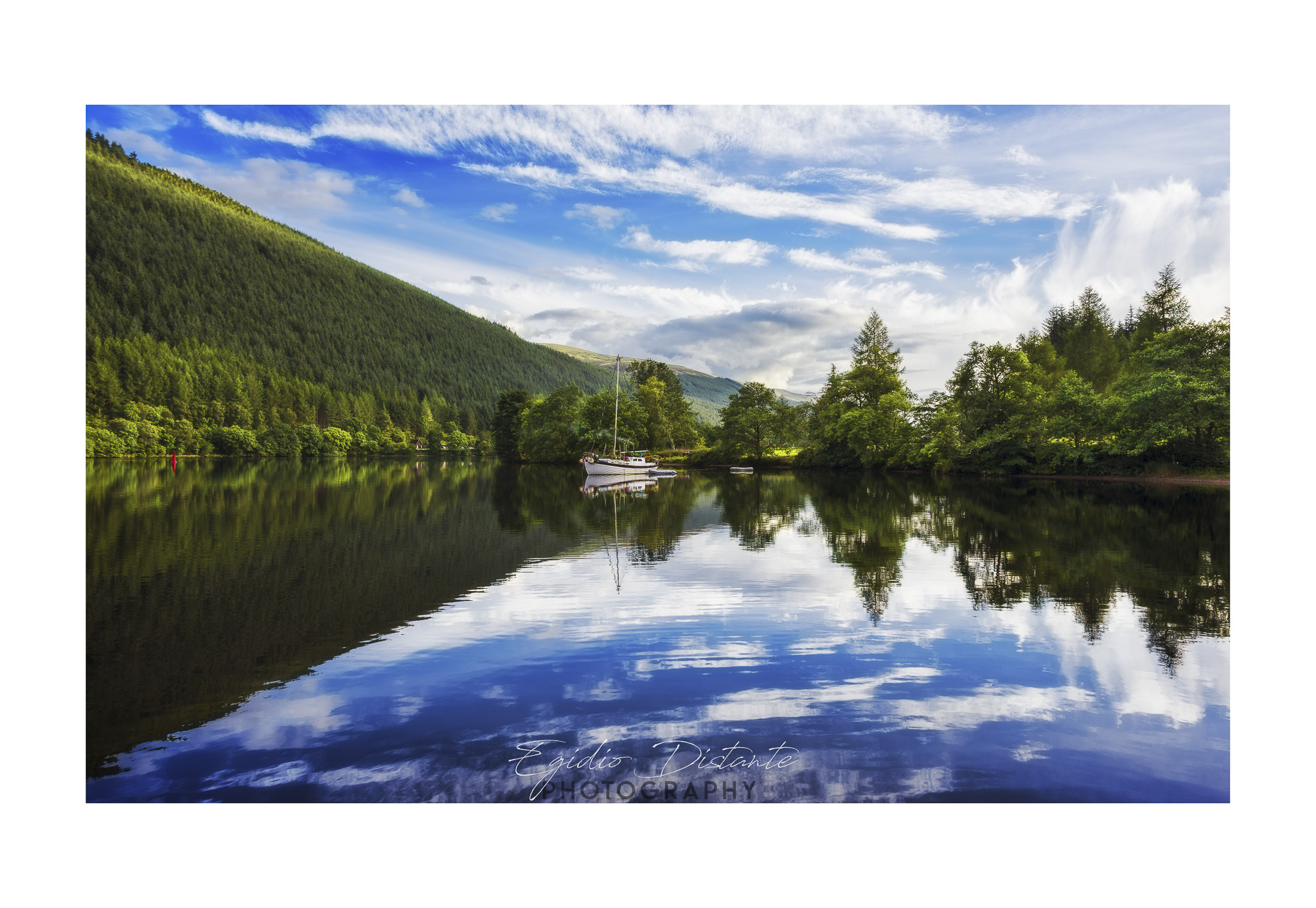 ... and reflections on the other!