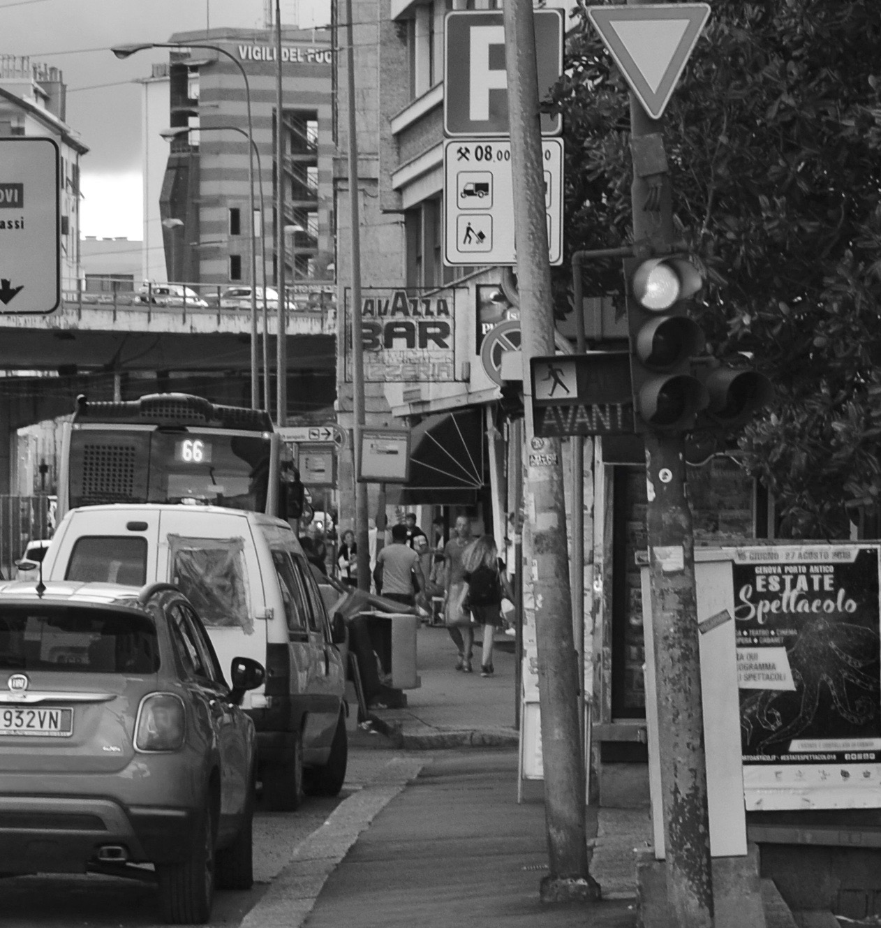 Old traffic lights survive