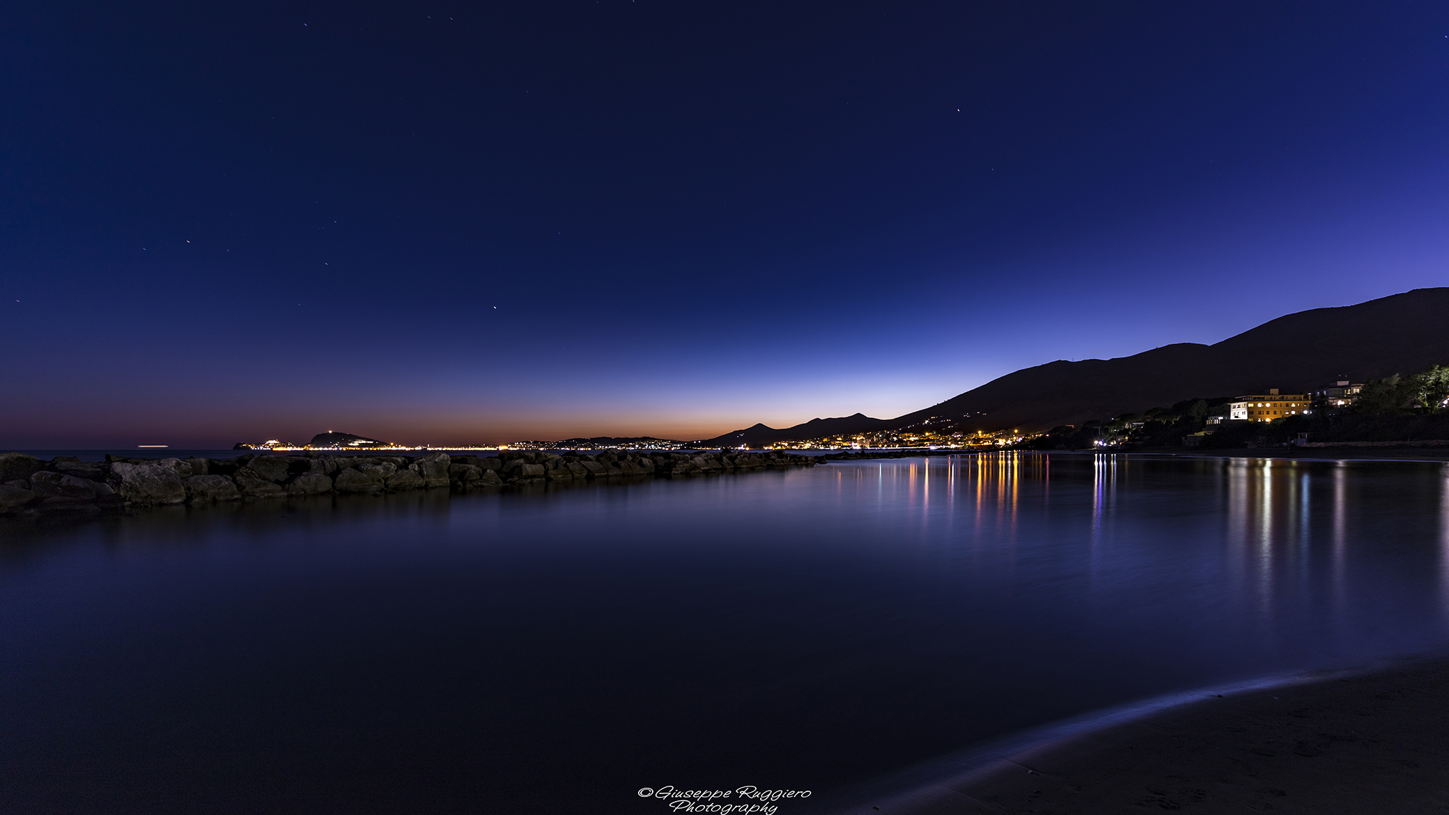 Twilight on the Gulf of Gaeta