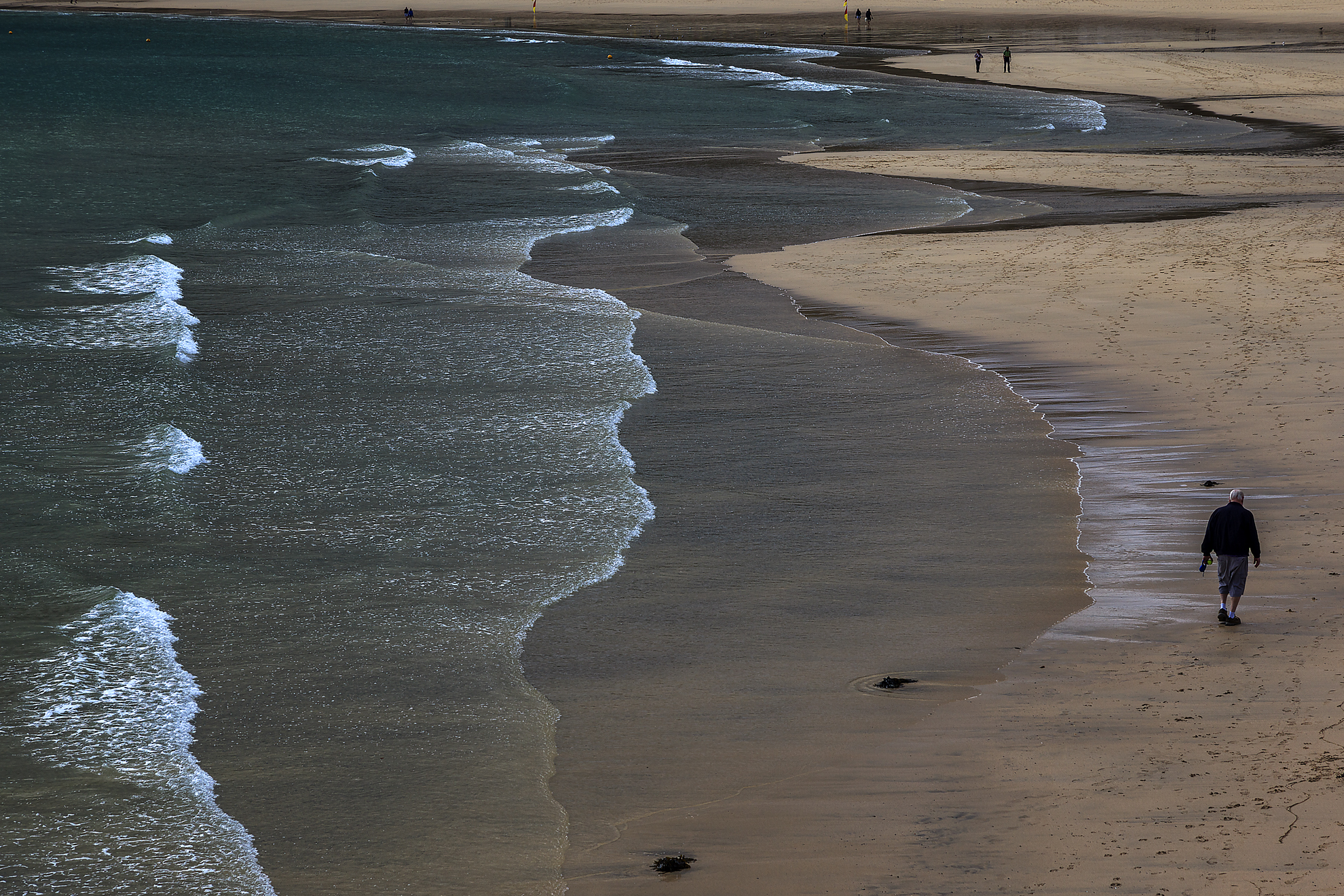St Yves Cornwall Low tide