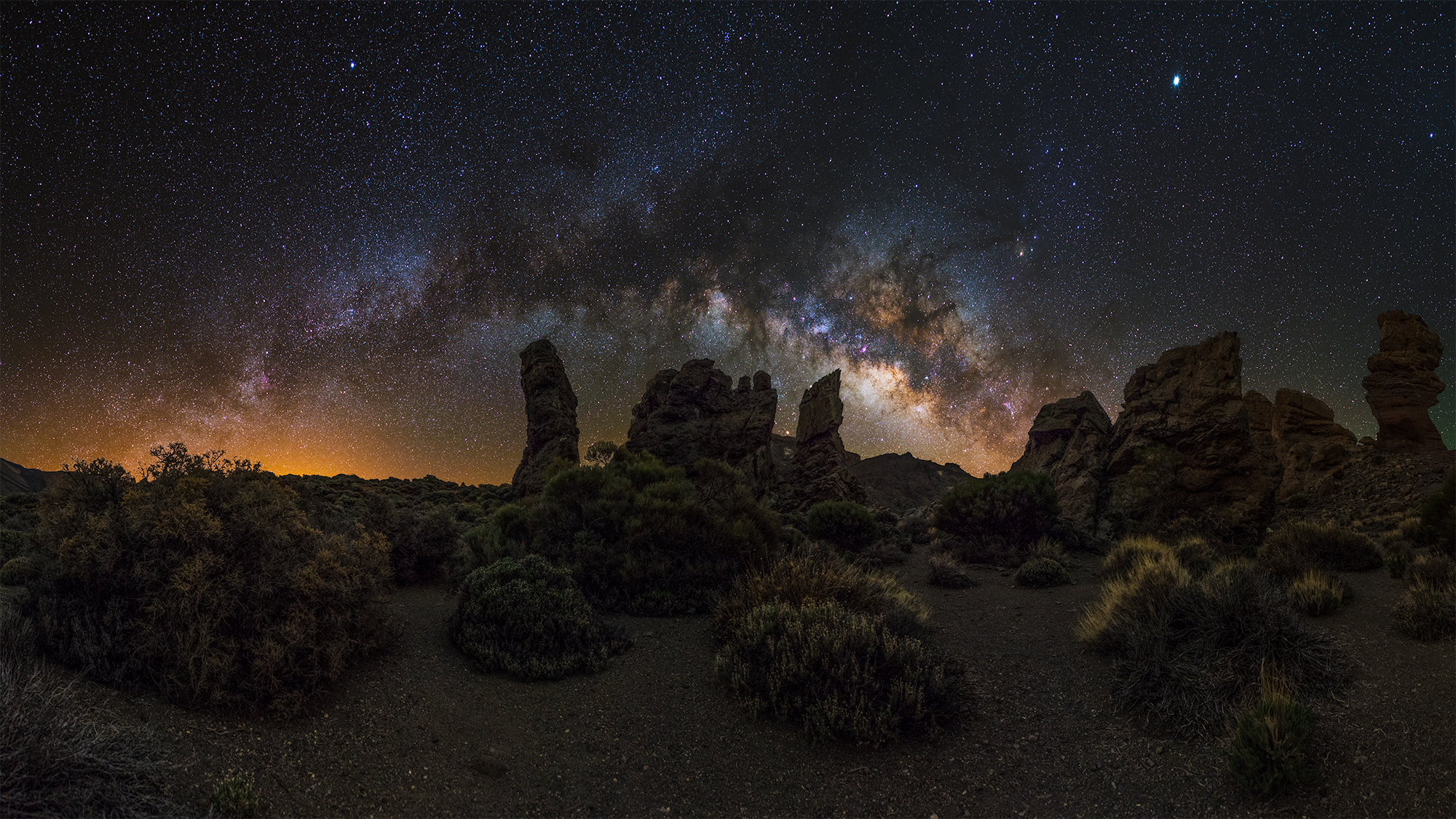 Tenerife - Roques de Garcia - Milkywaybow